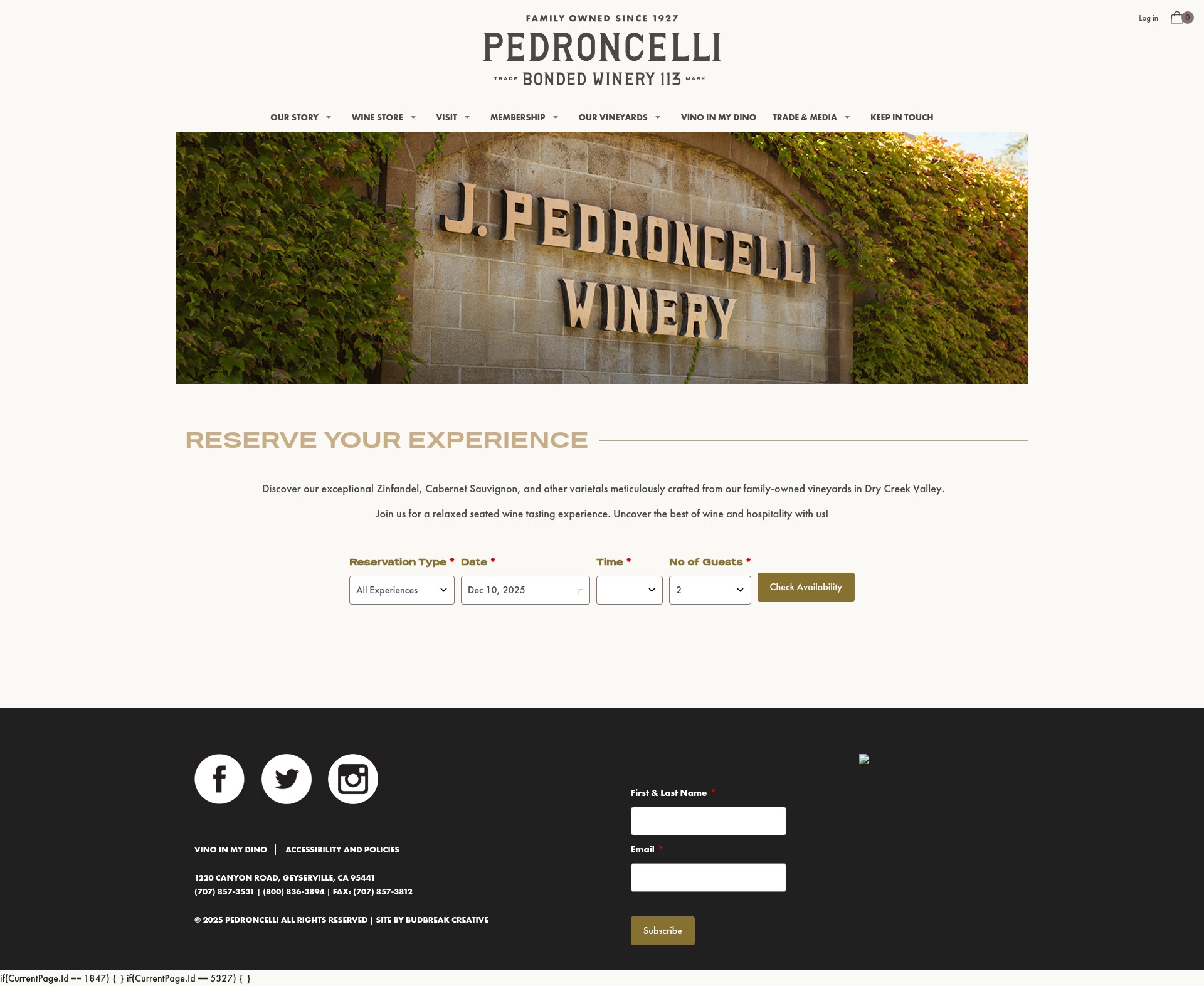 Landing Page