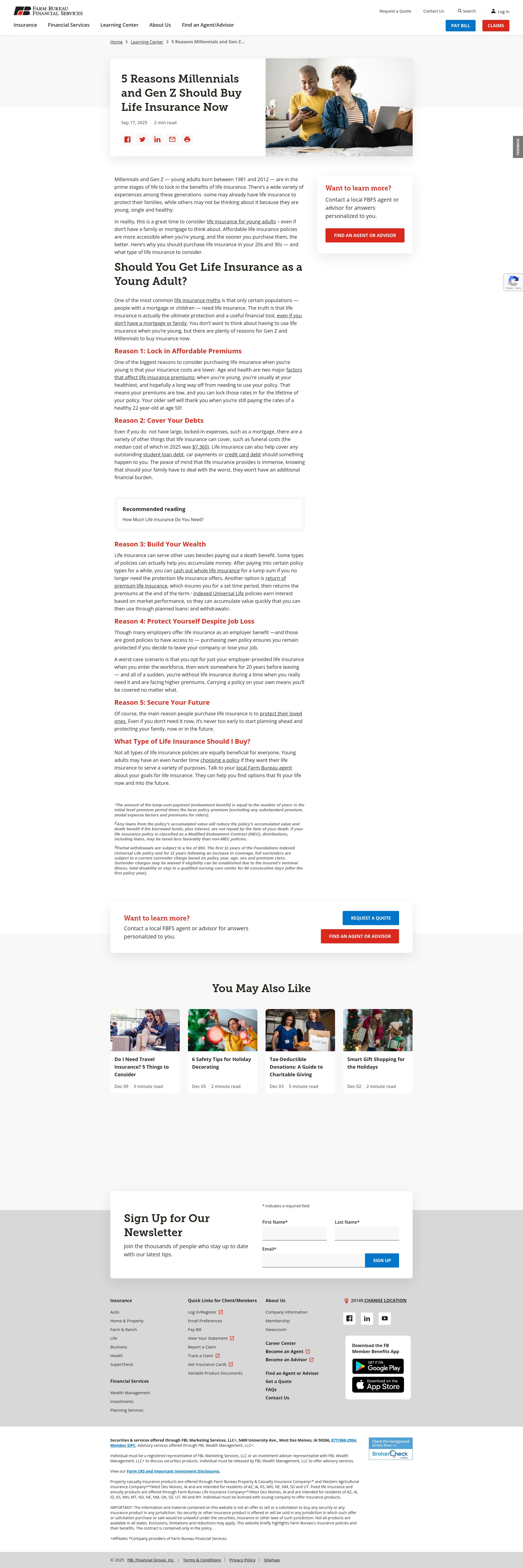 Landing Page