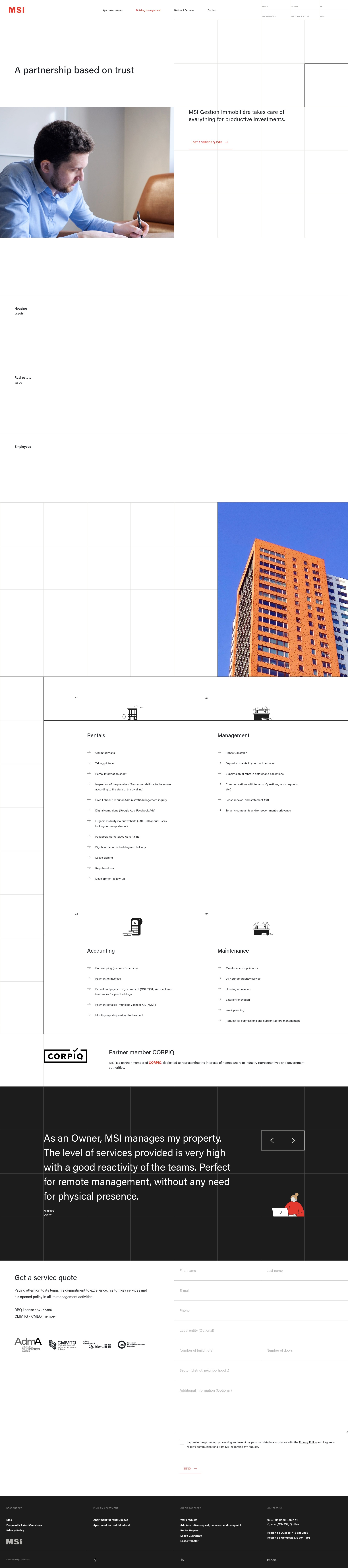 Landing Page
