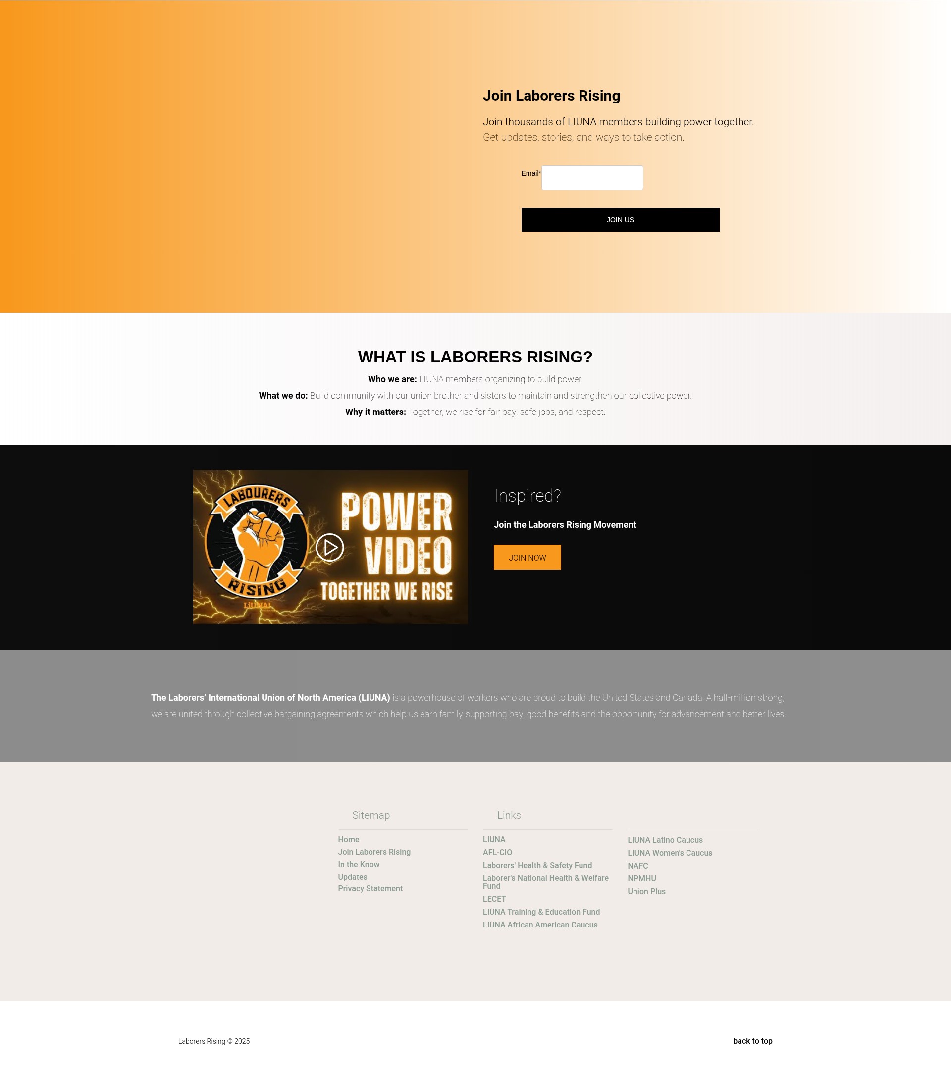 Landing Page
