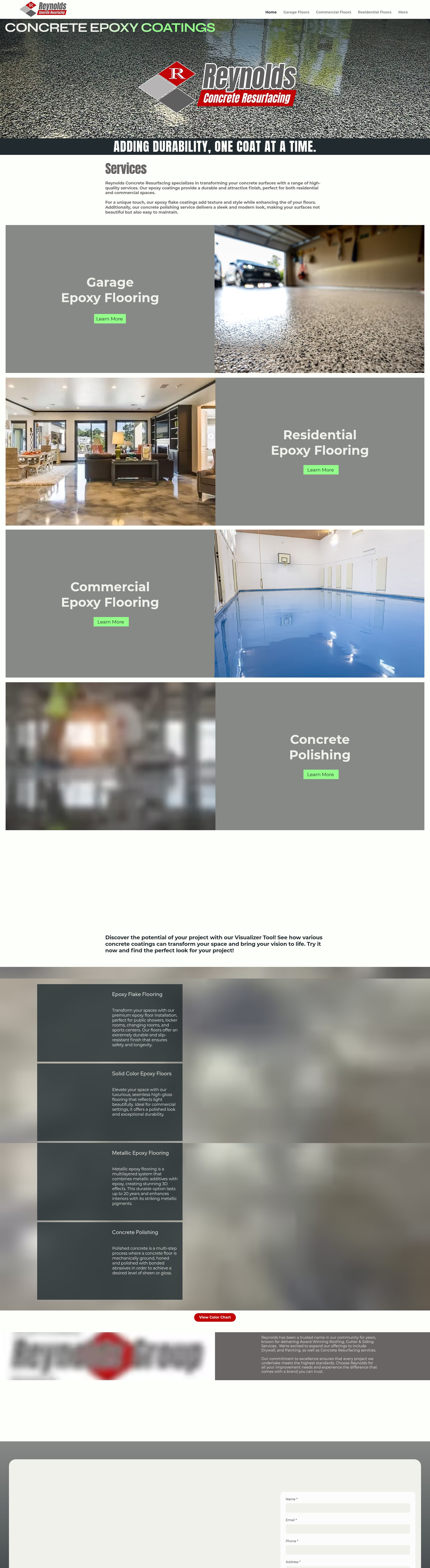 Landing Page
