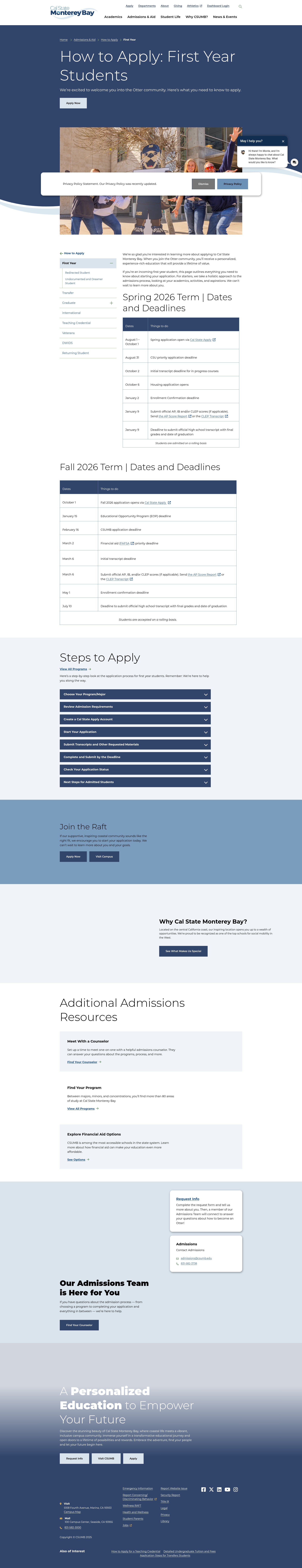 Landing Page