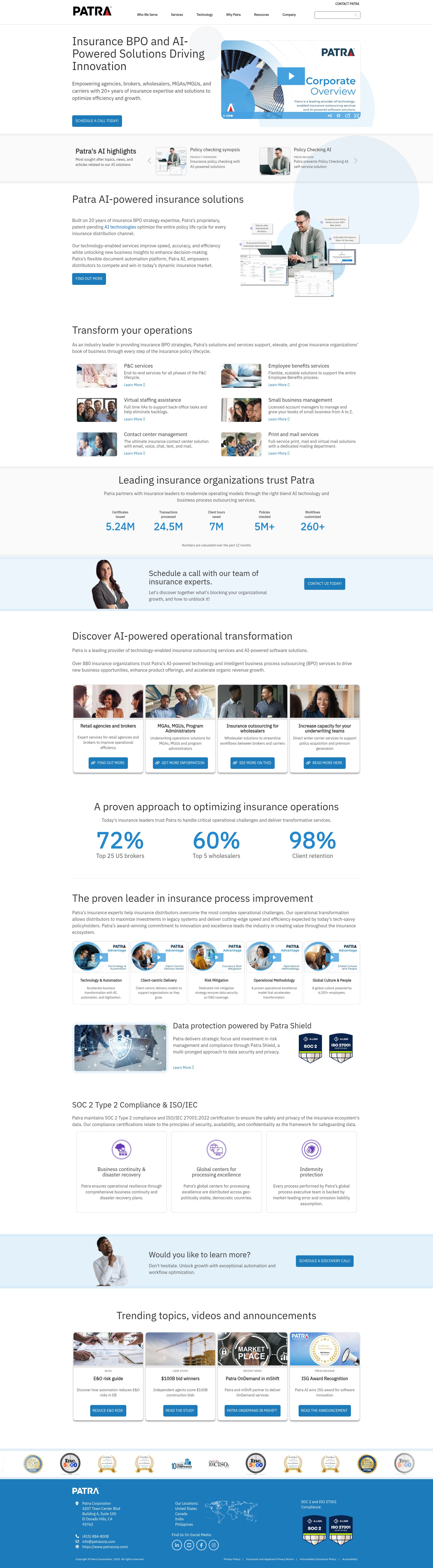 Landing Page