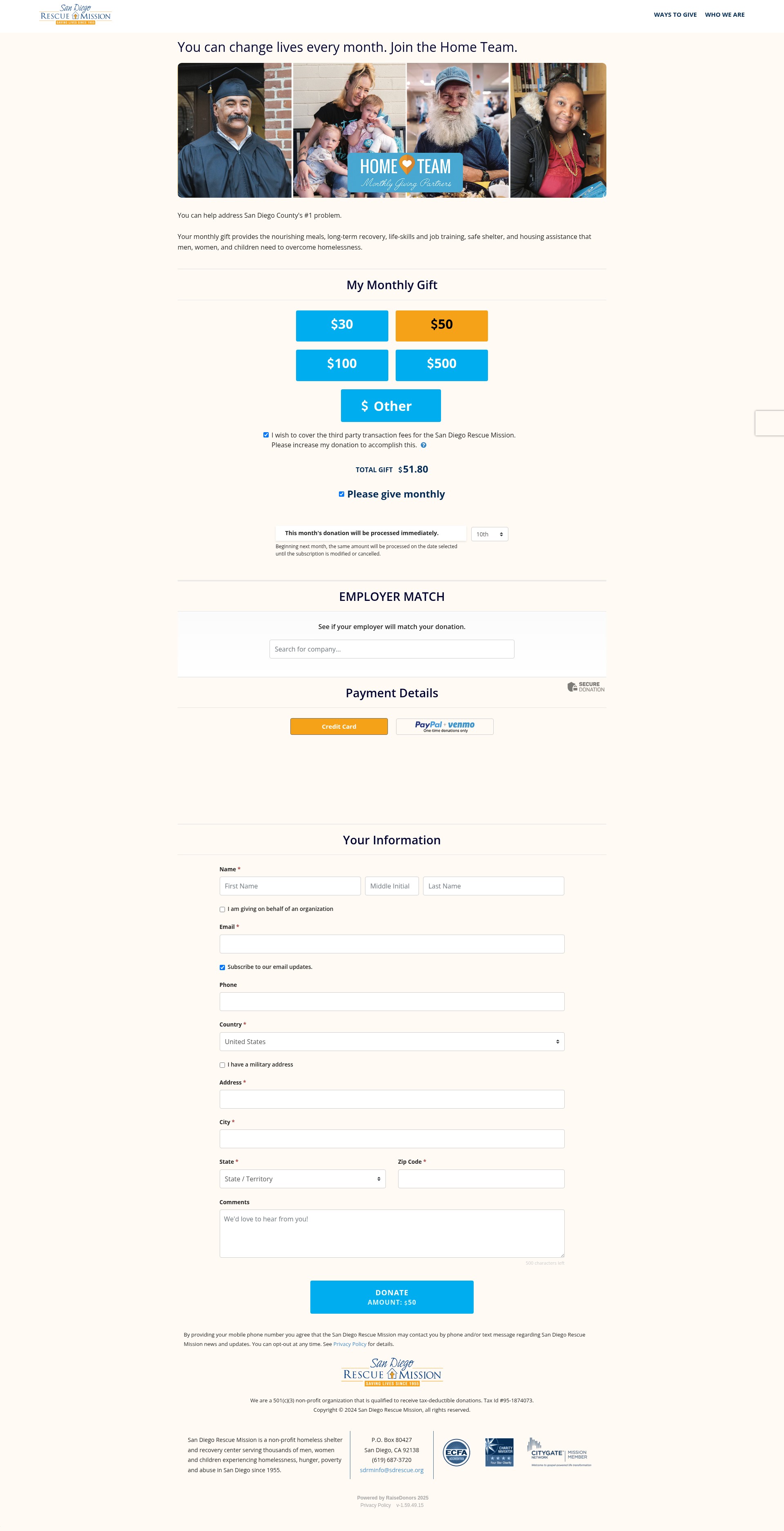 Landing Page