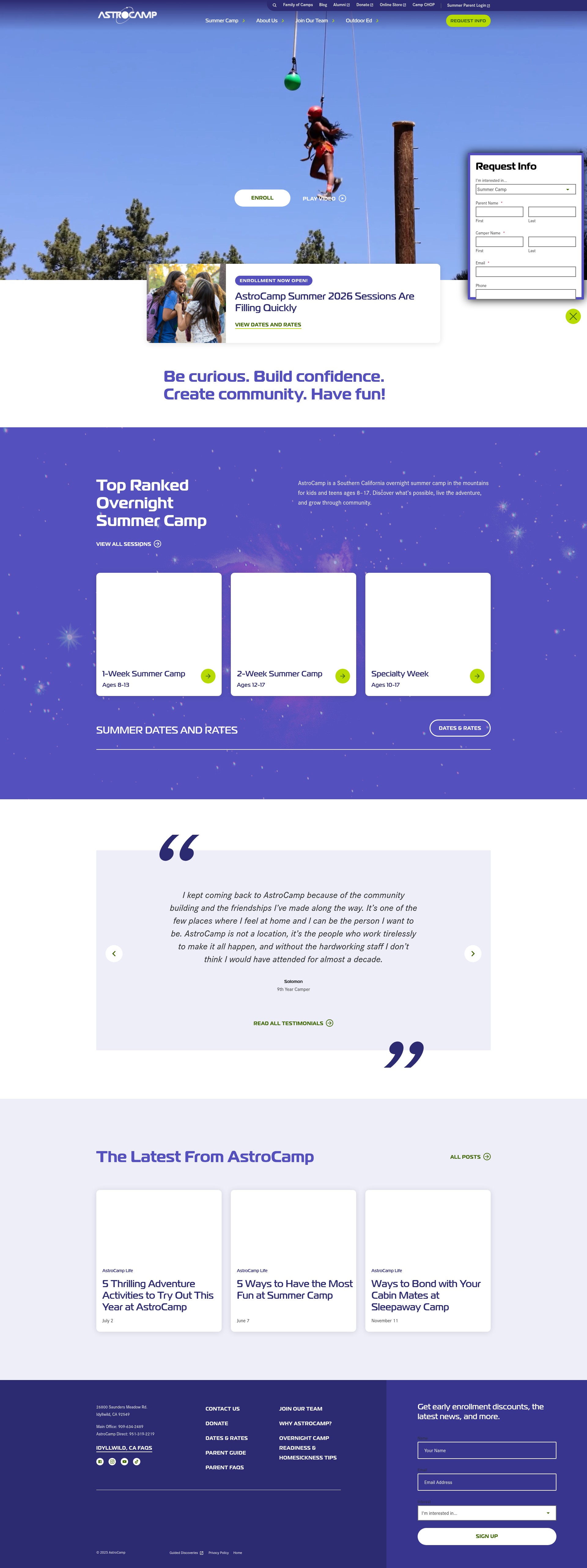 Landing Page