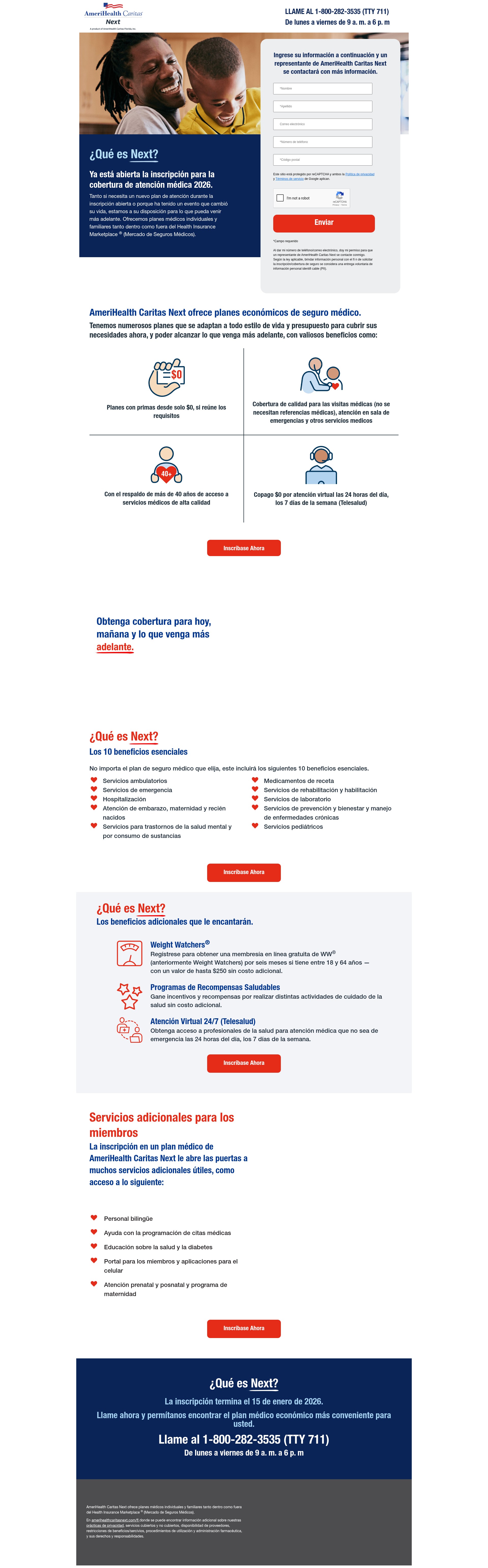 Landing Page