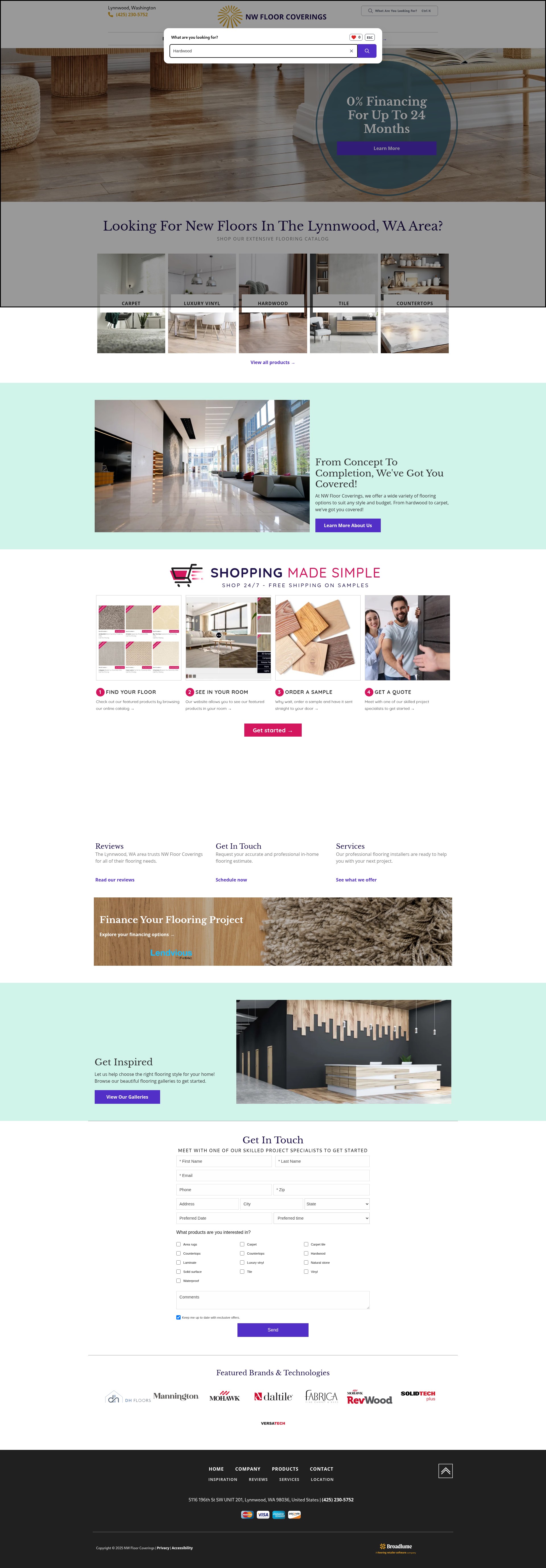 Landing Page