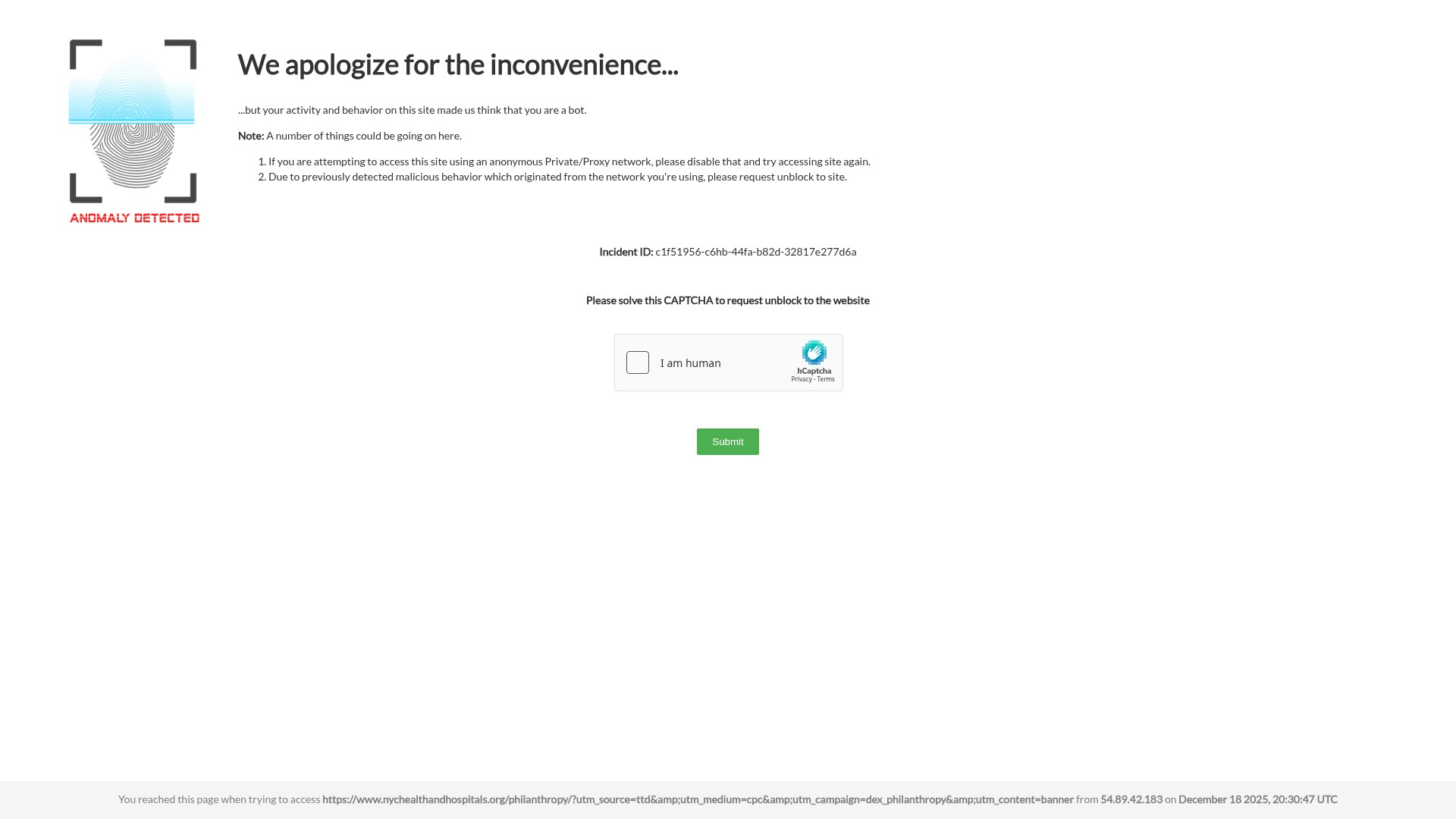 Landing Page