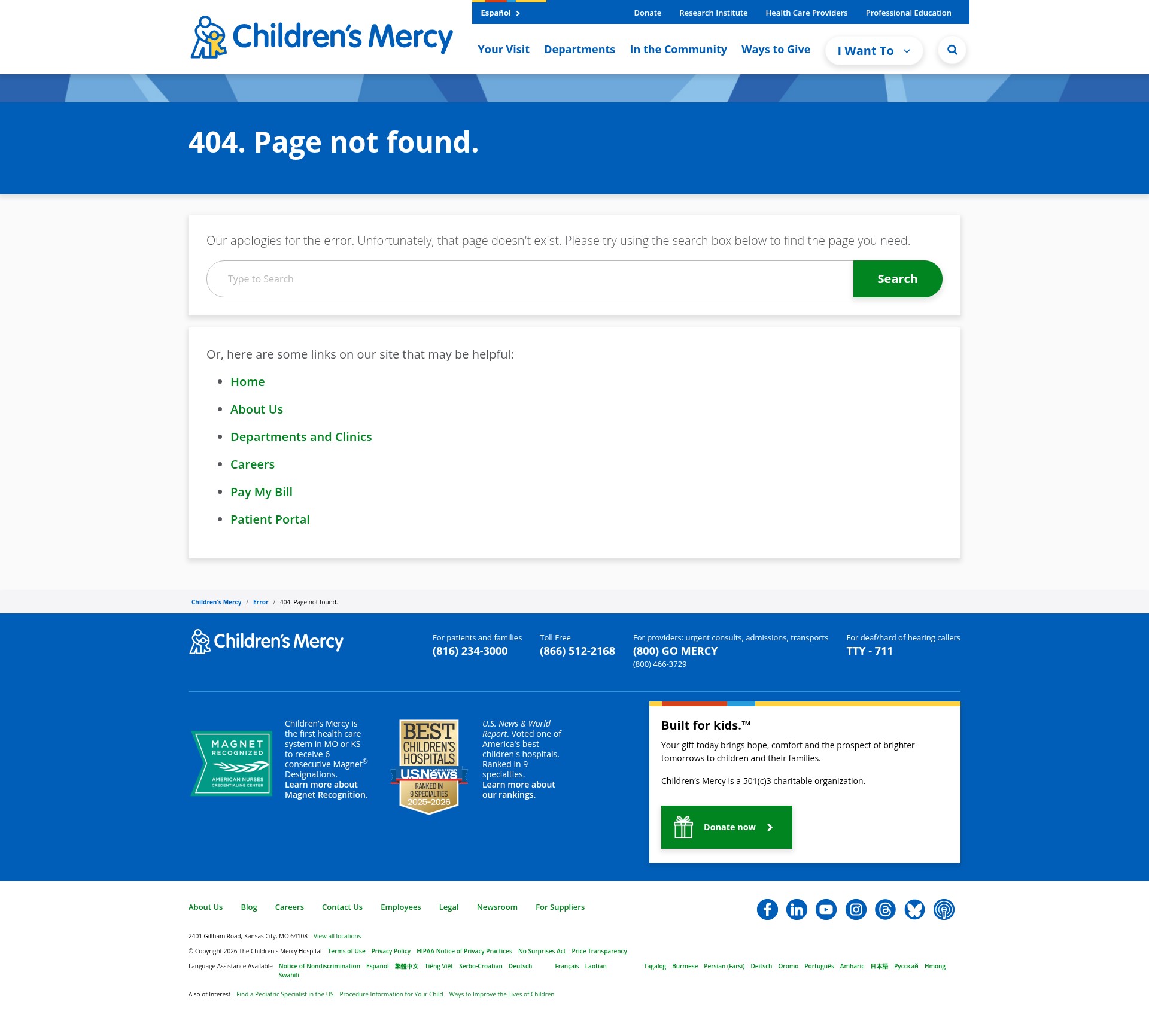 Landing Page