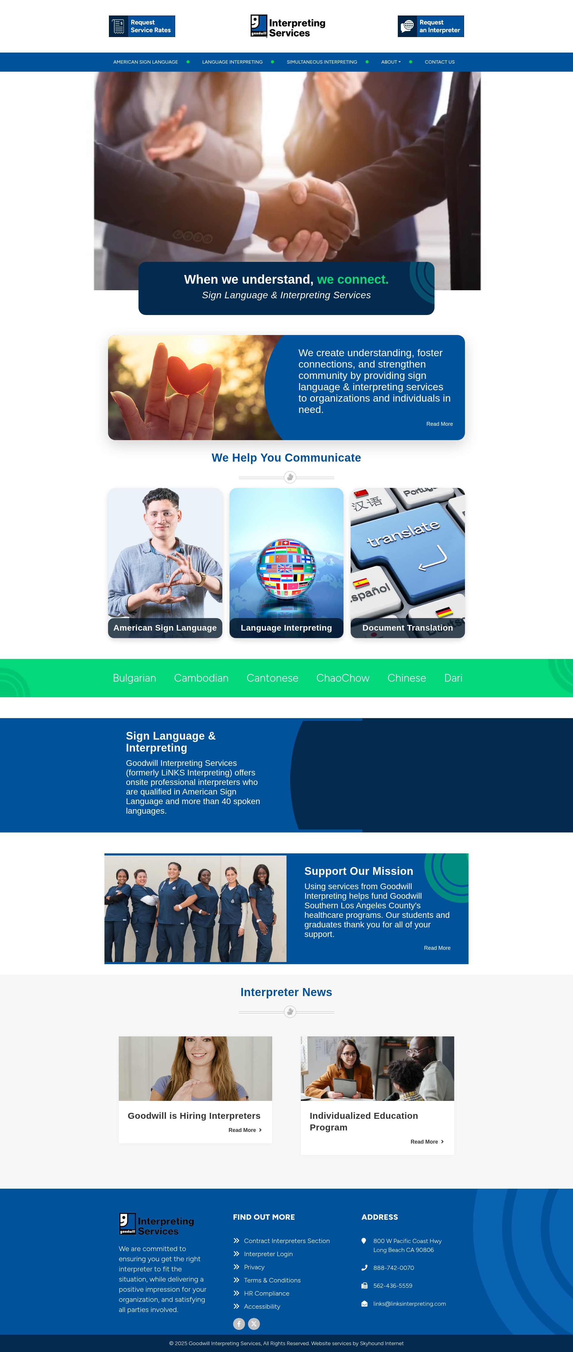 Landing Page
