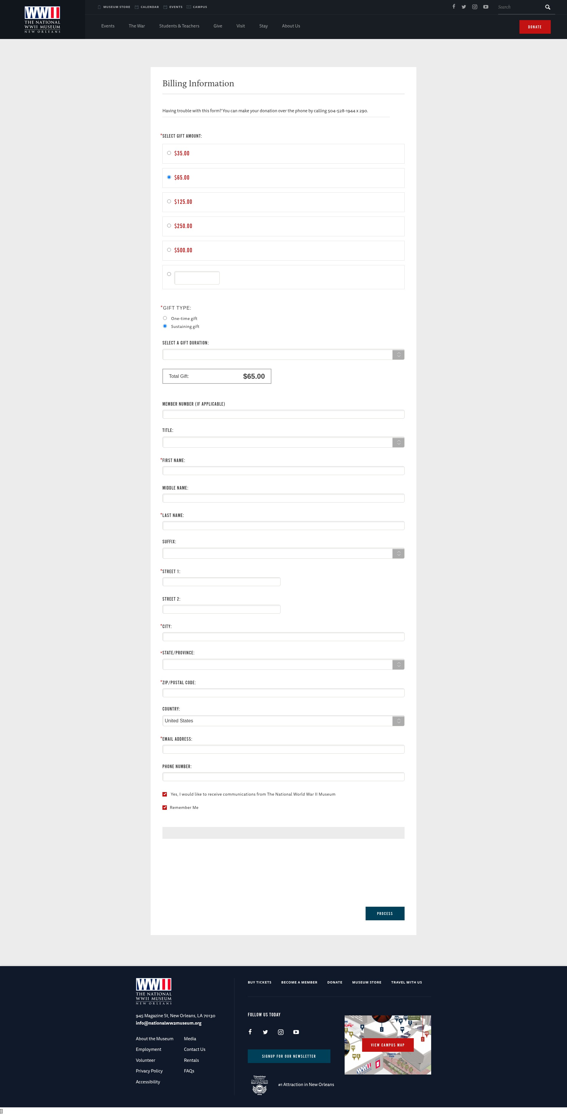 Landing Page
