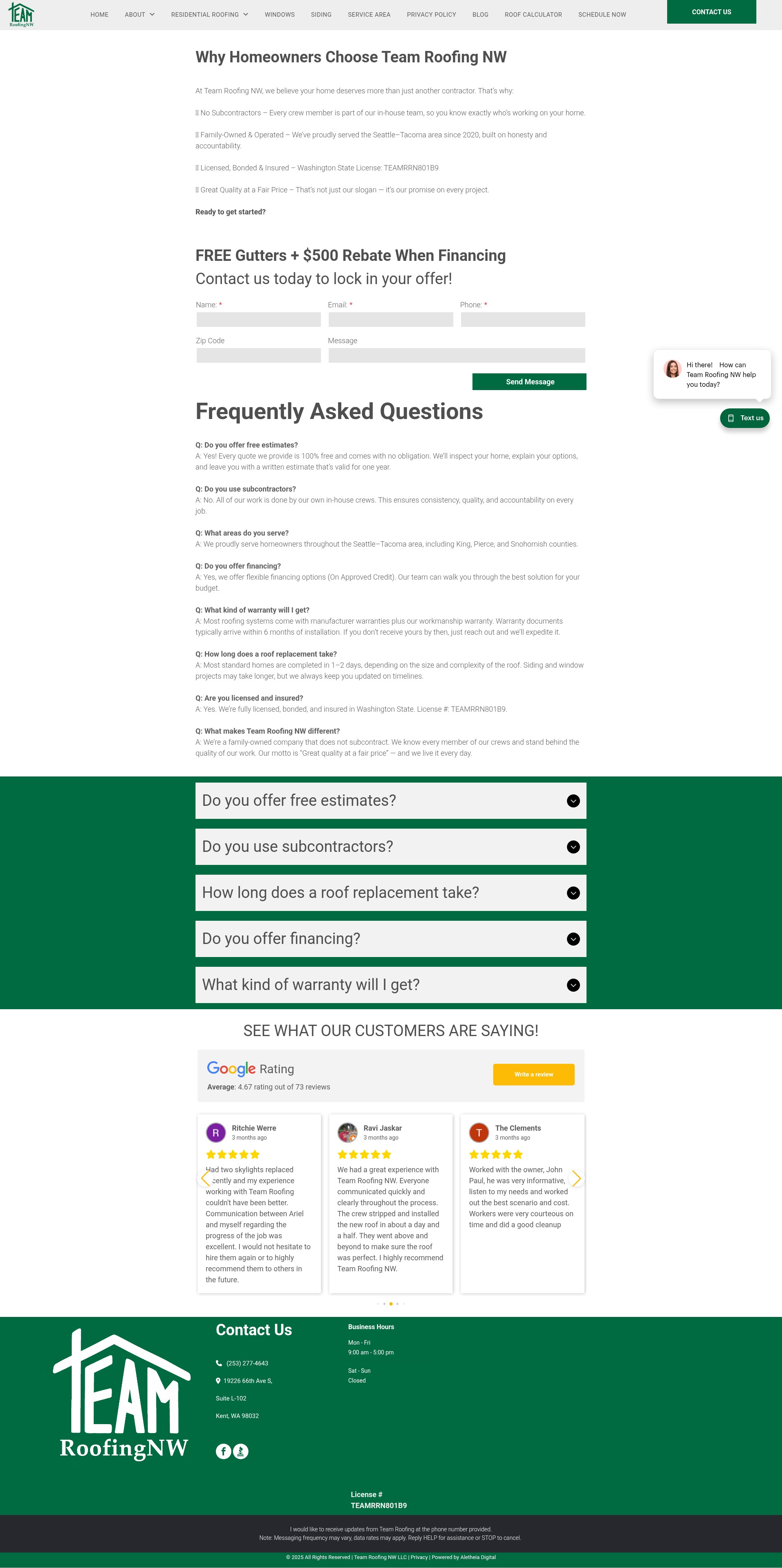 Landing Page