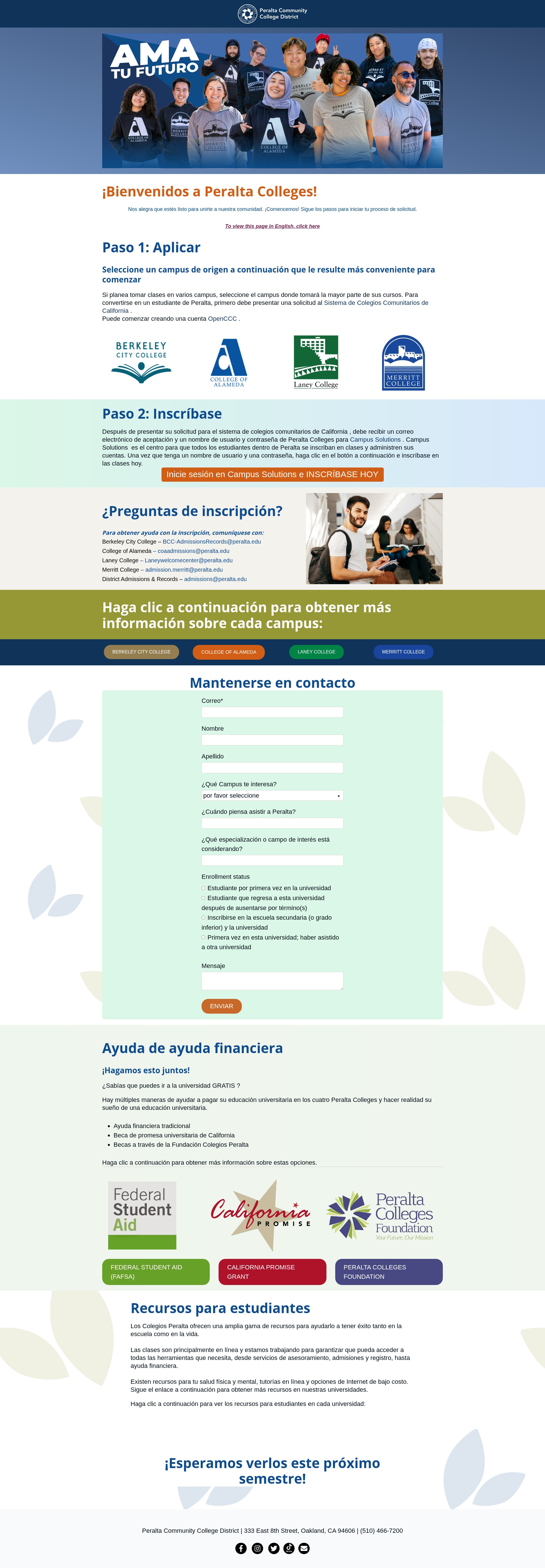 Landing Page