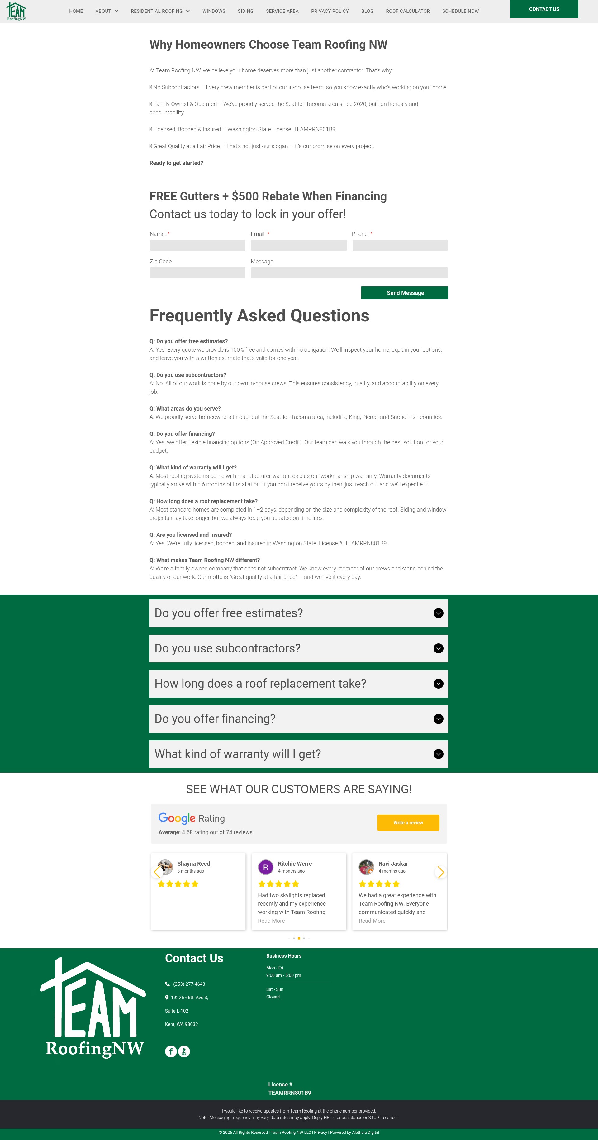 Landing Page