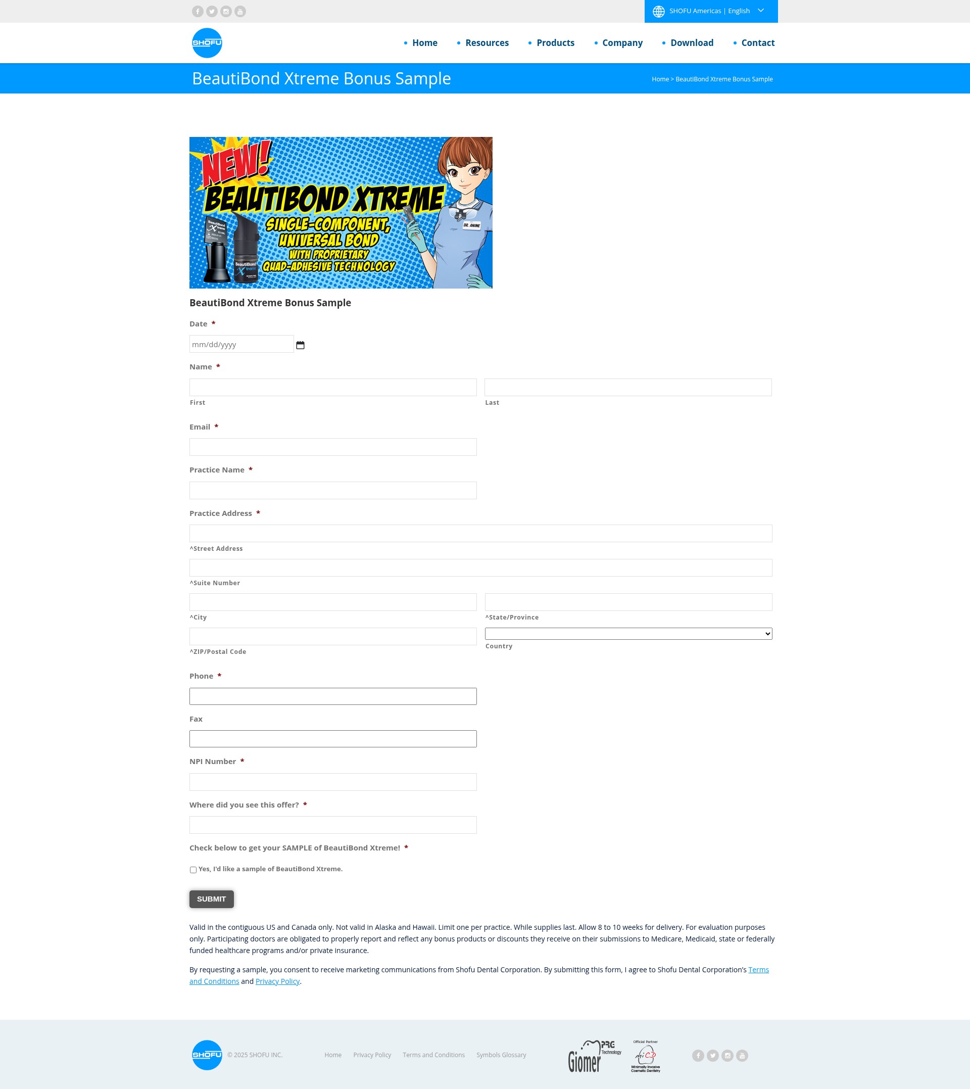 Landing Page