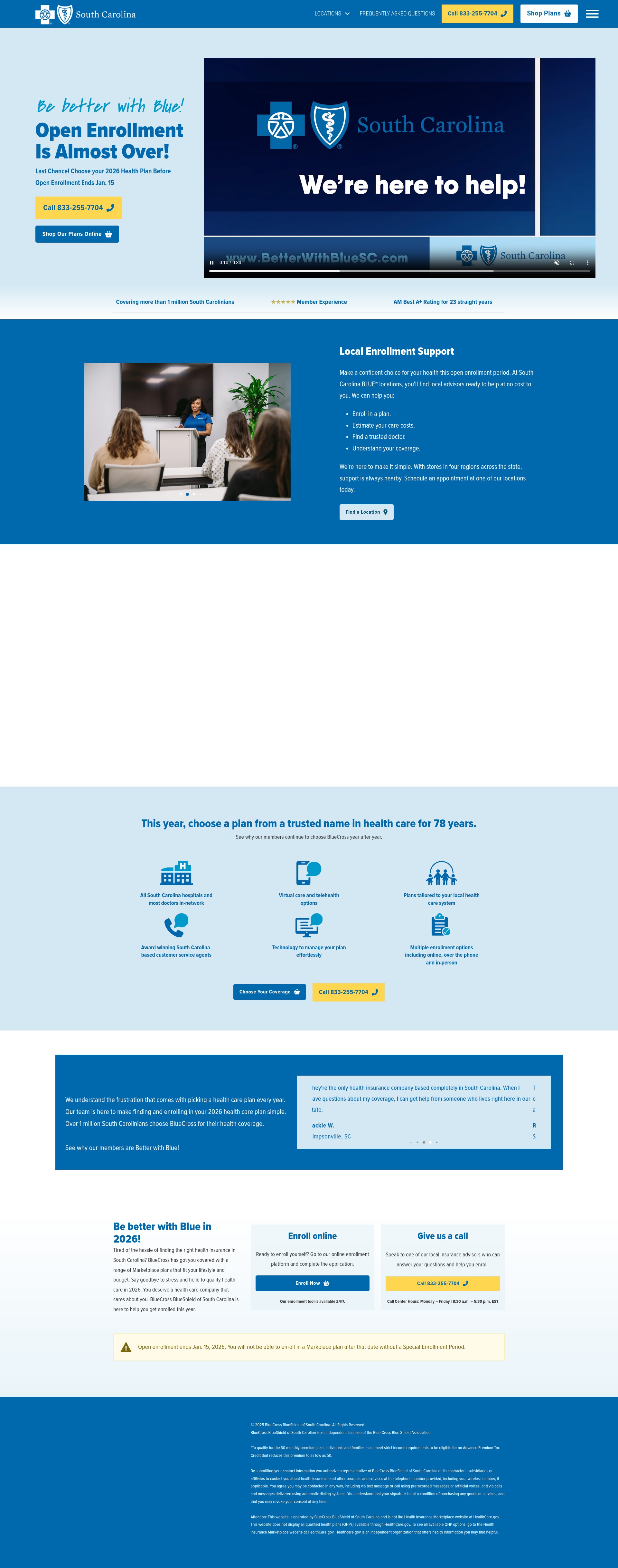 Landing Page
