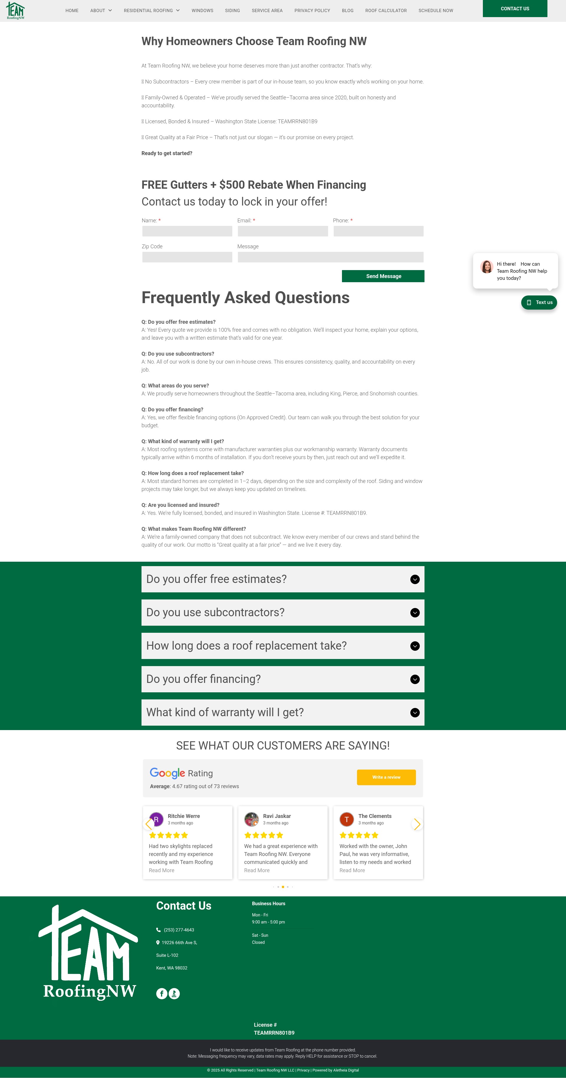 Landing Page
