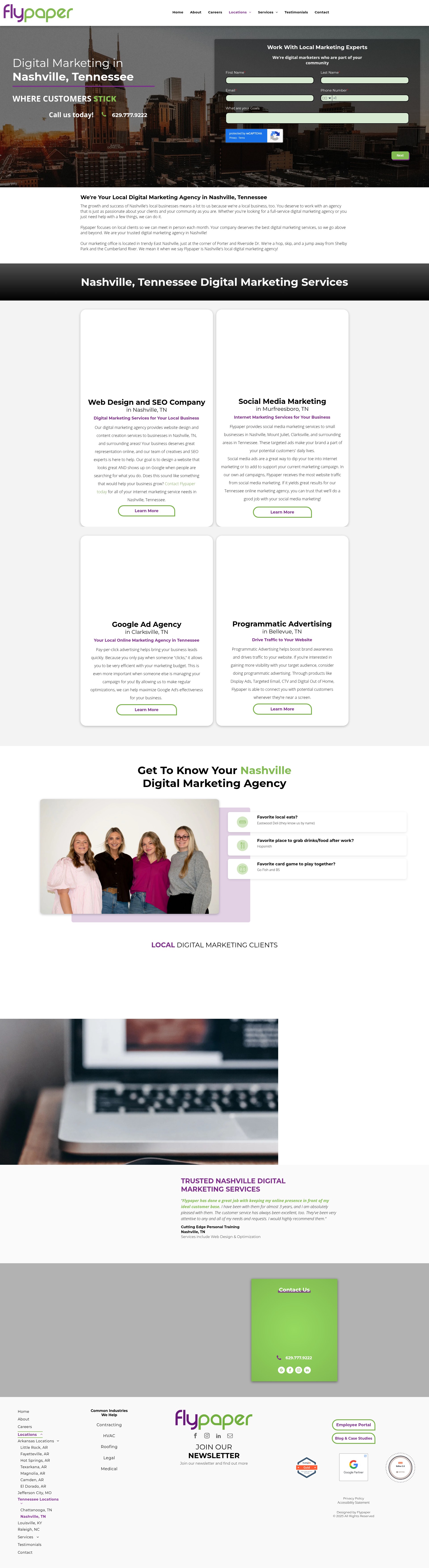 Landing Page