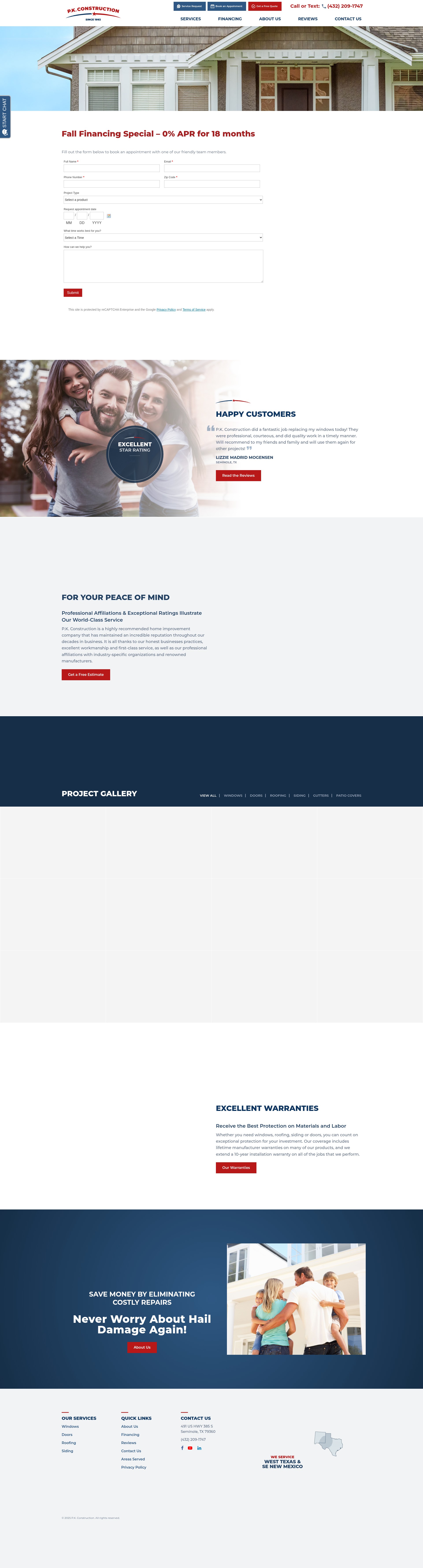 Landing Page