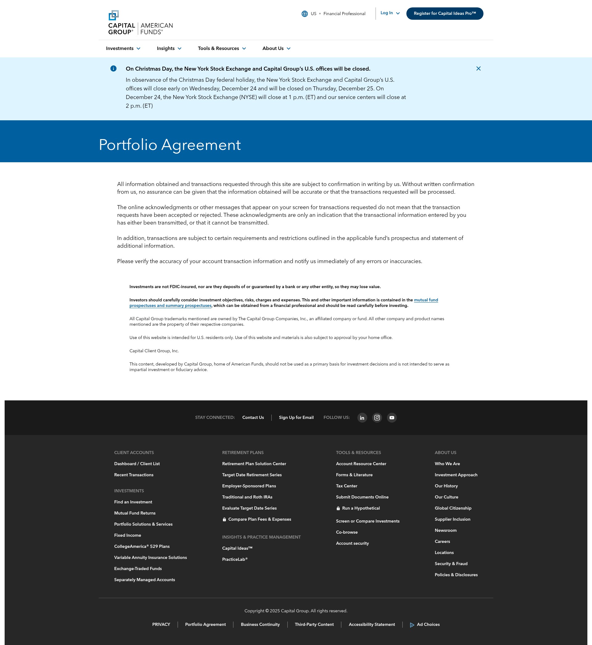 Landing Page