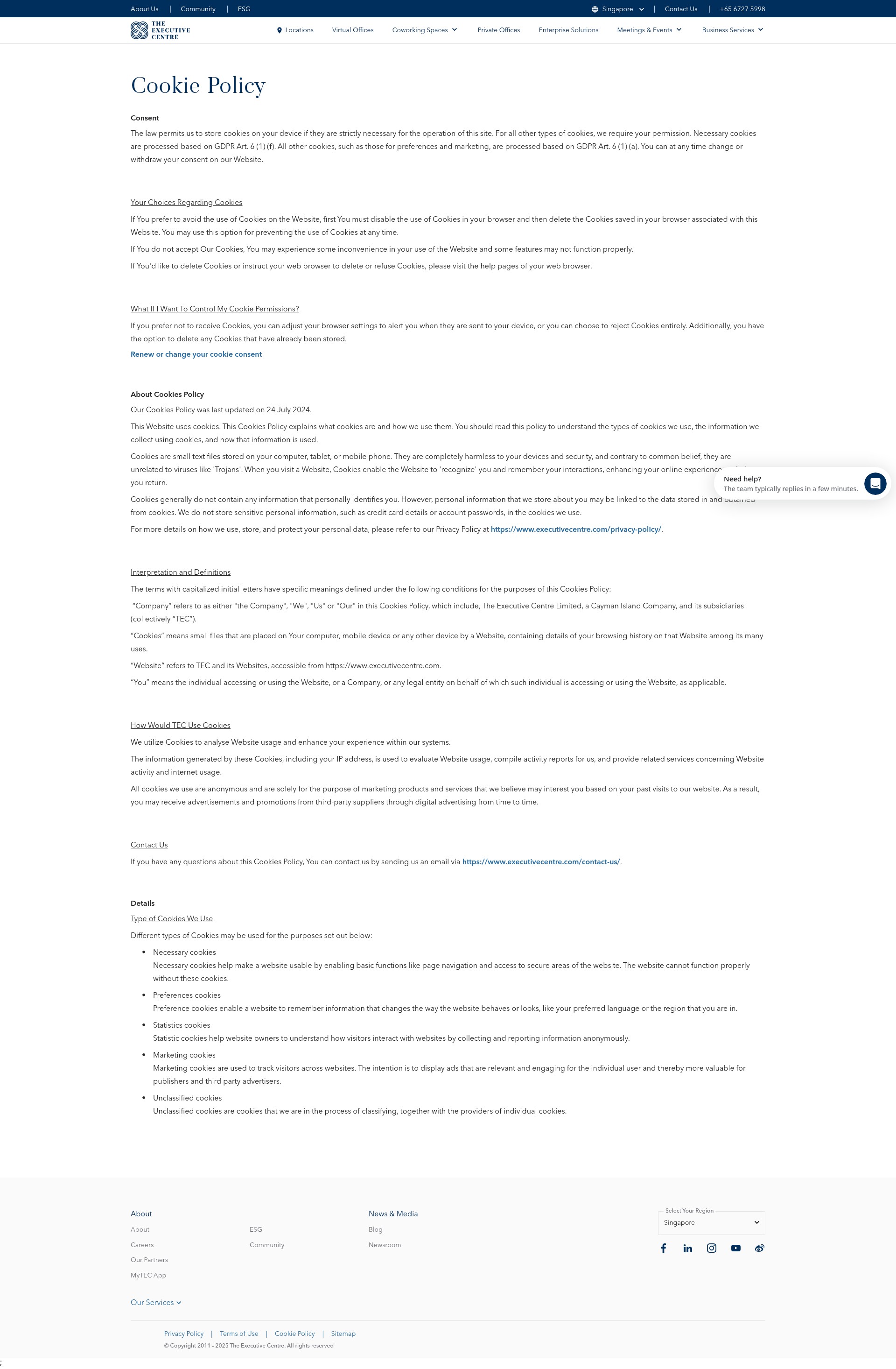 Landing Page
