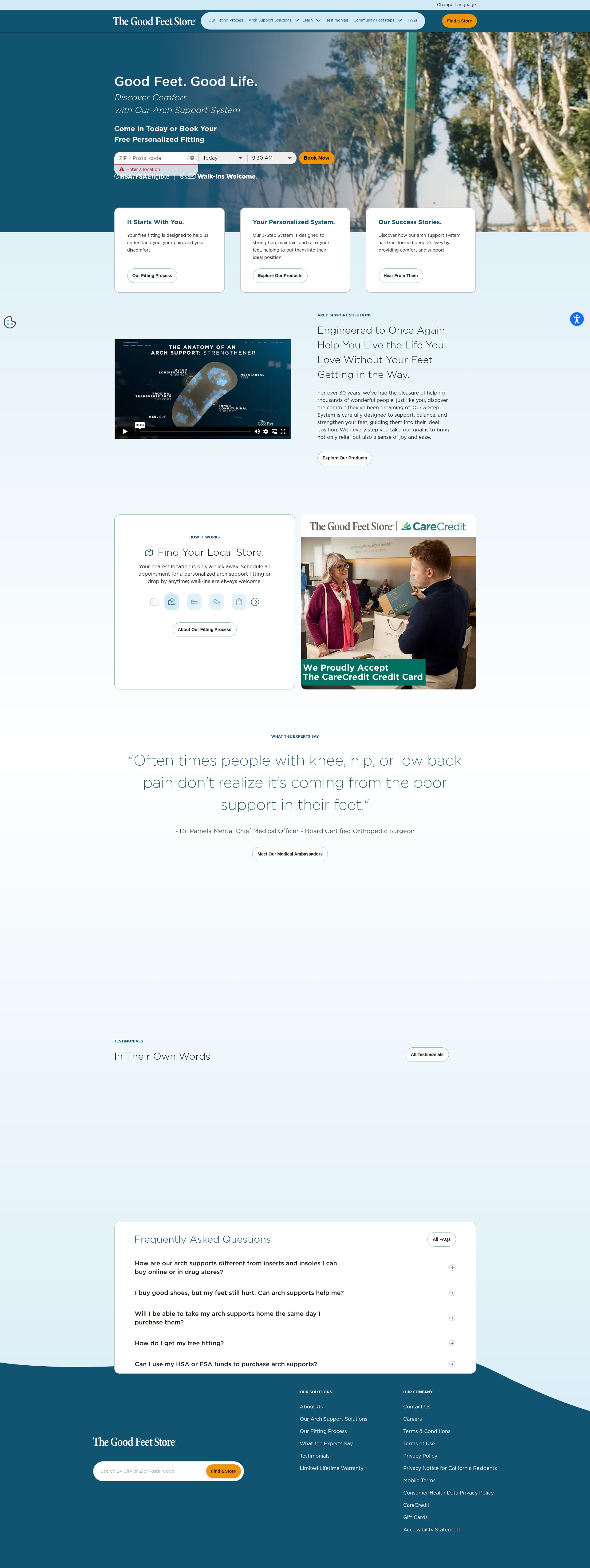 Landing Page