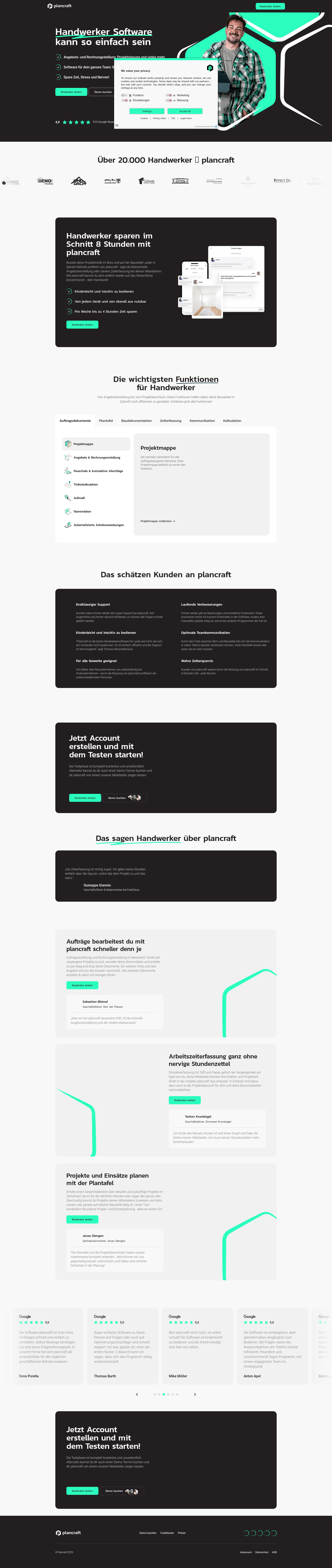 Landing Page