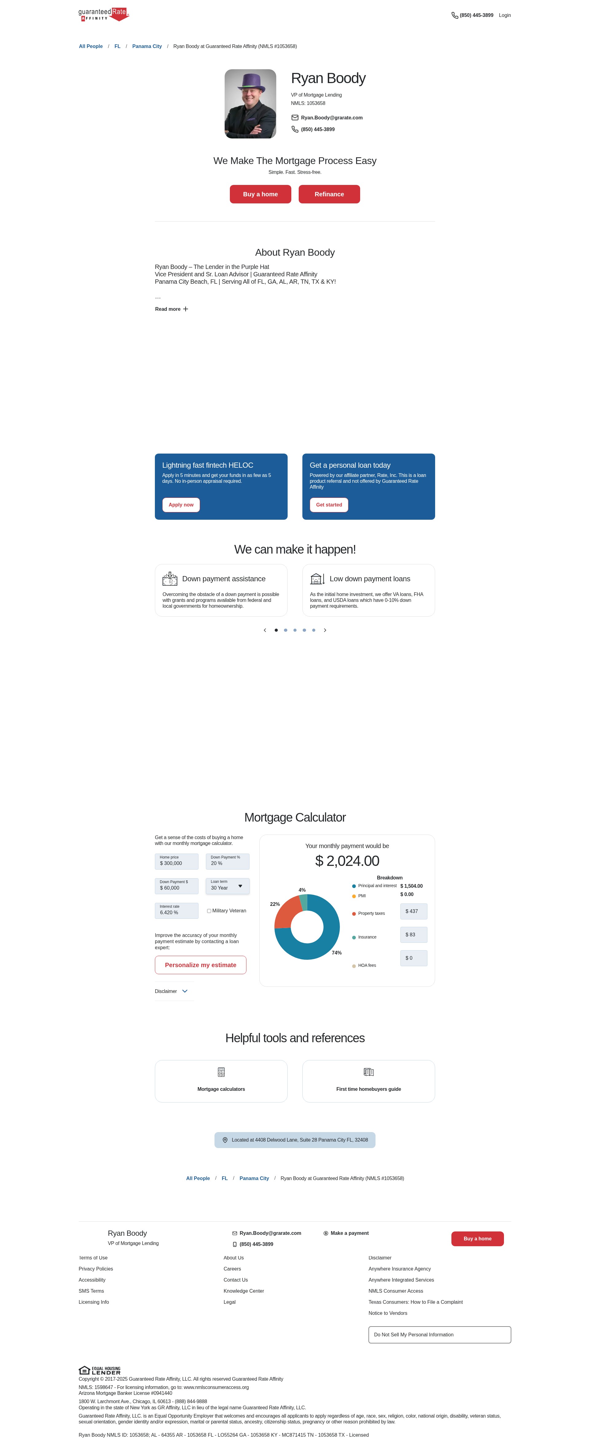 Landing Page
