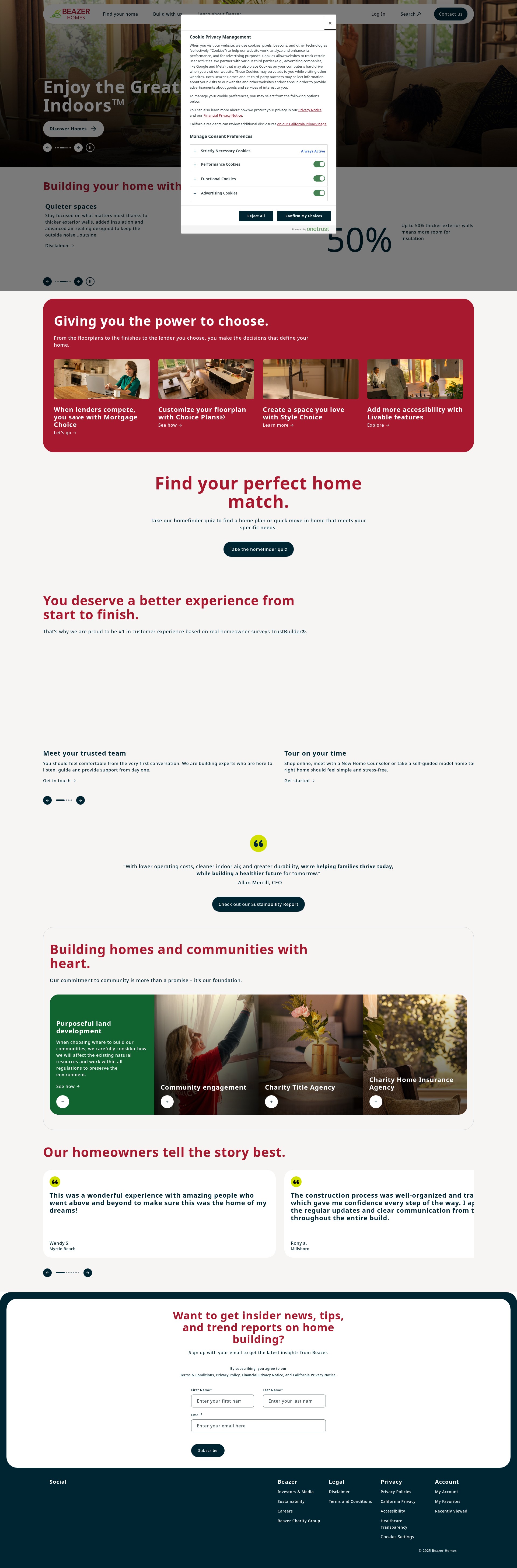 Landing Page