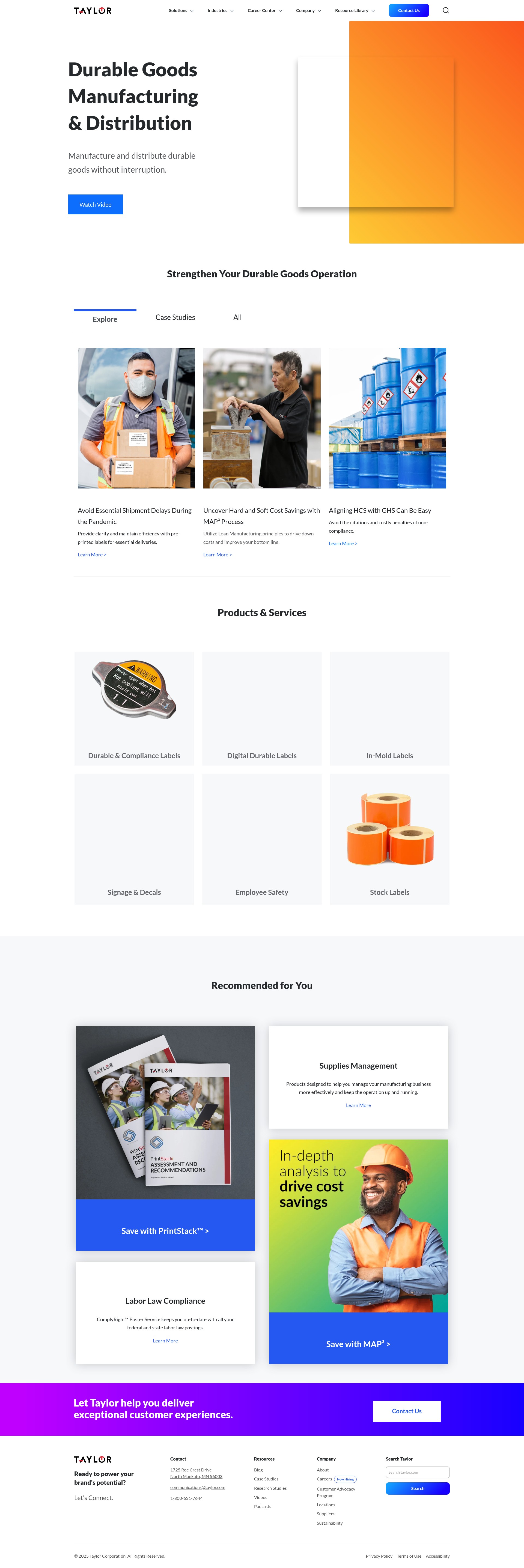 Landing Page
