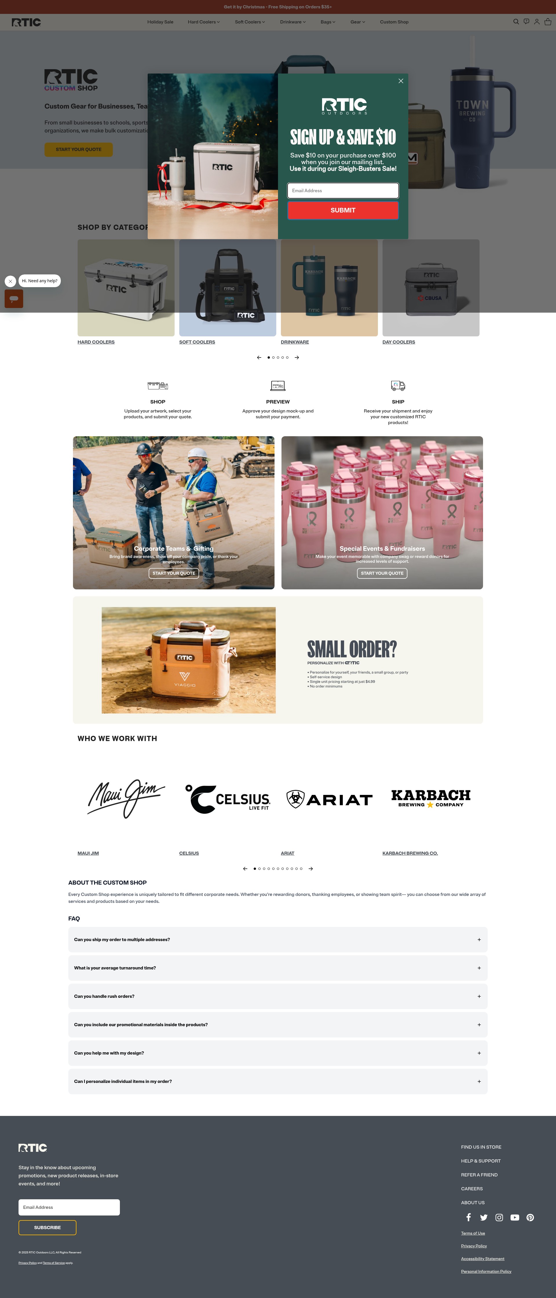 Landing Page