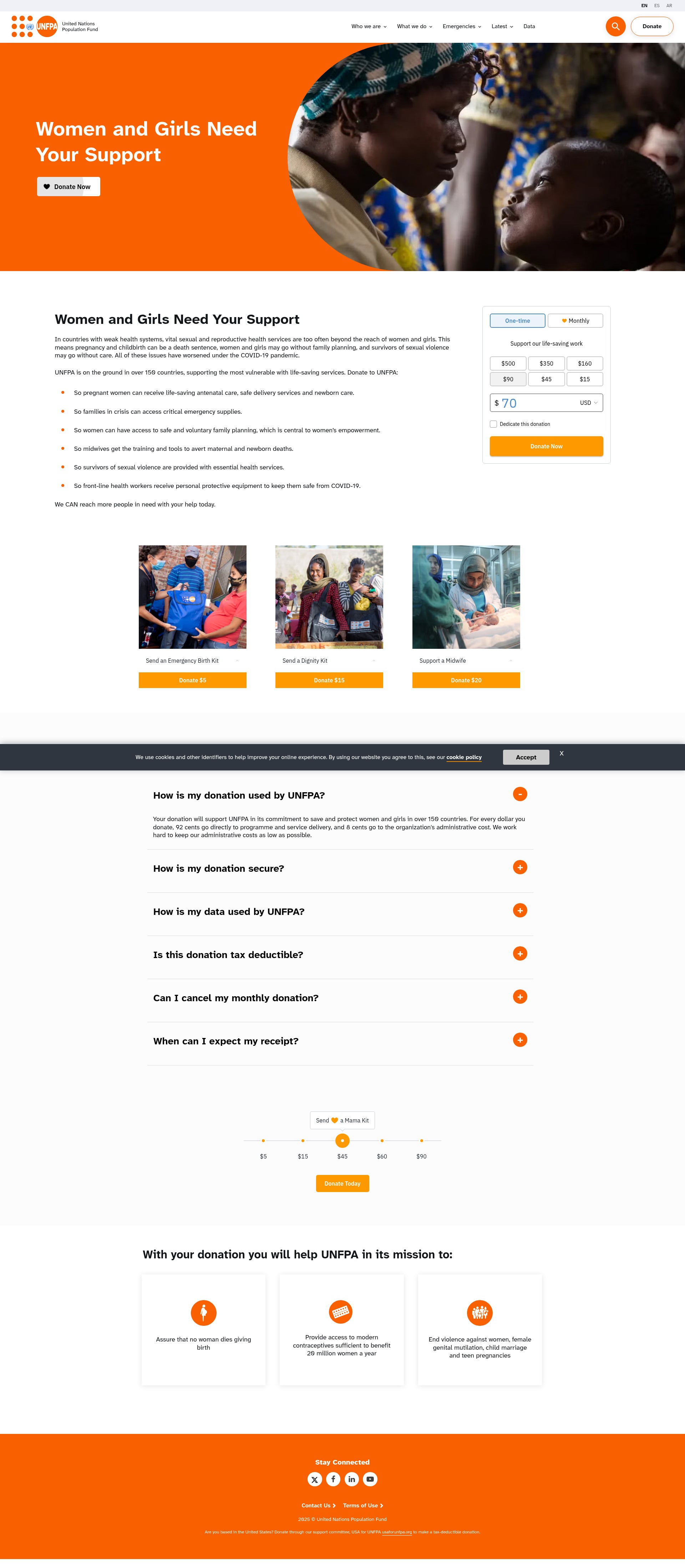 Landing Page