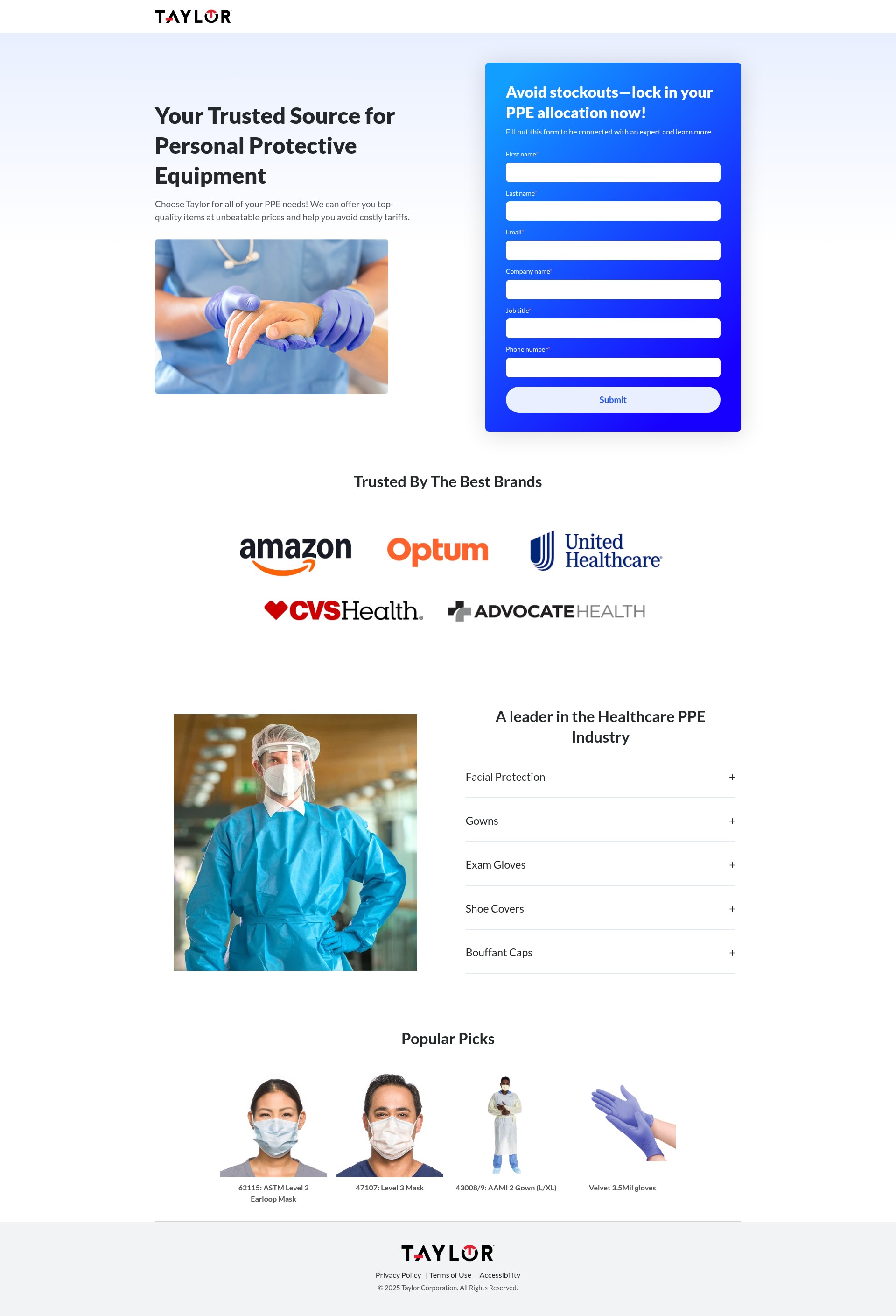 Landing Page