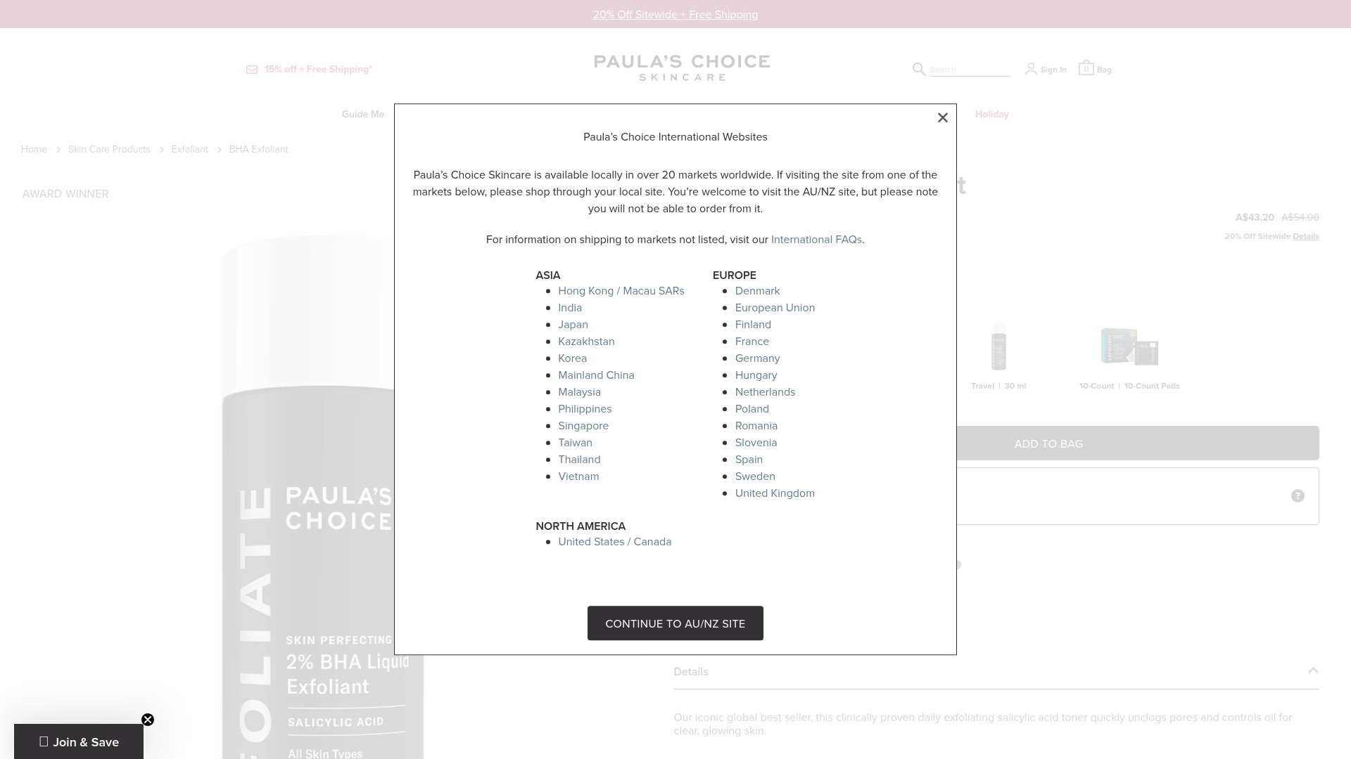 Landing Page