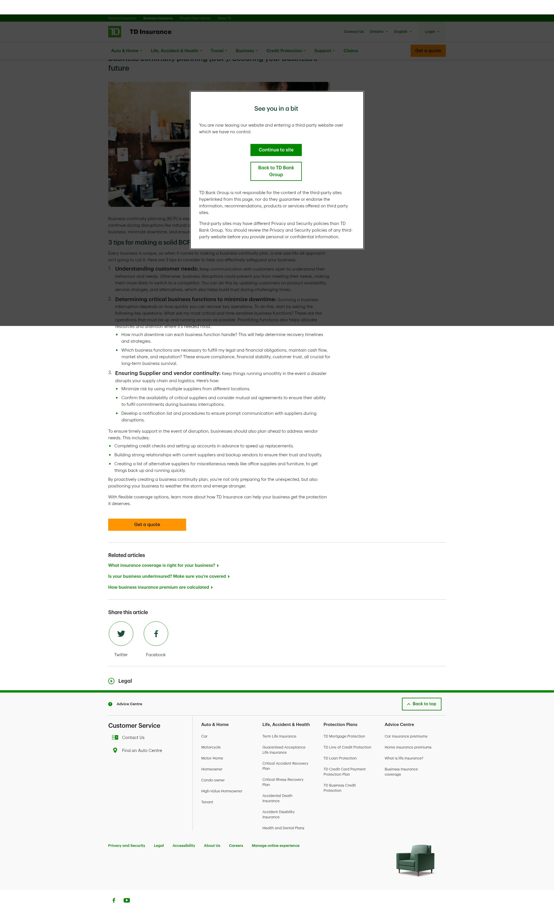 Landing Page
