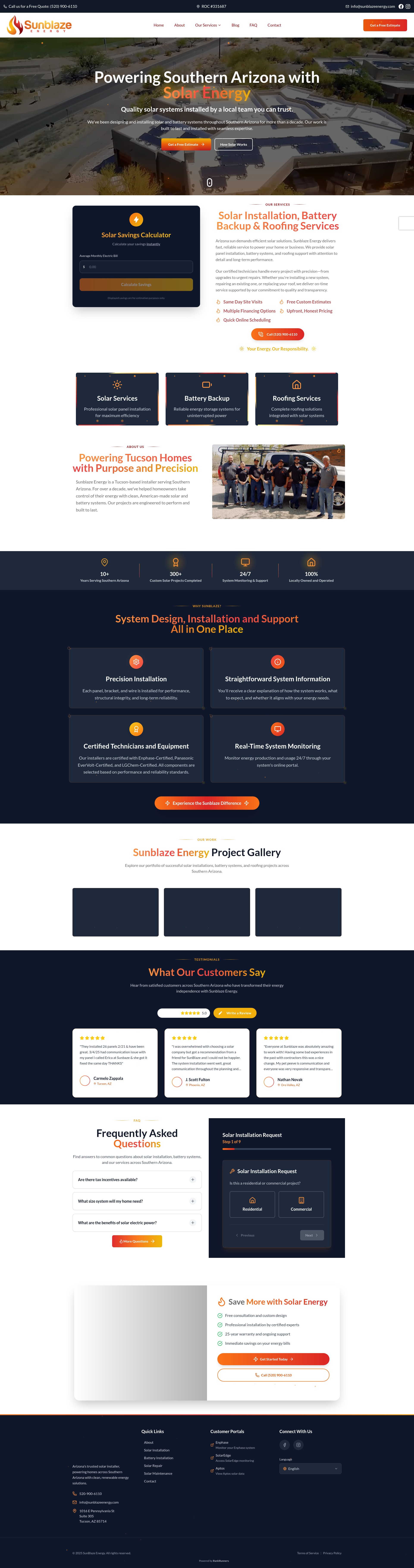 Landing Page