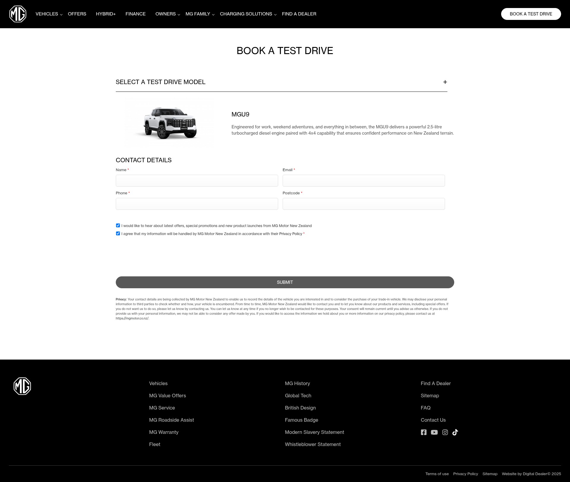 Landing Page