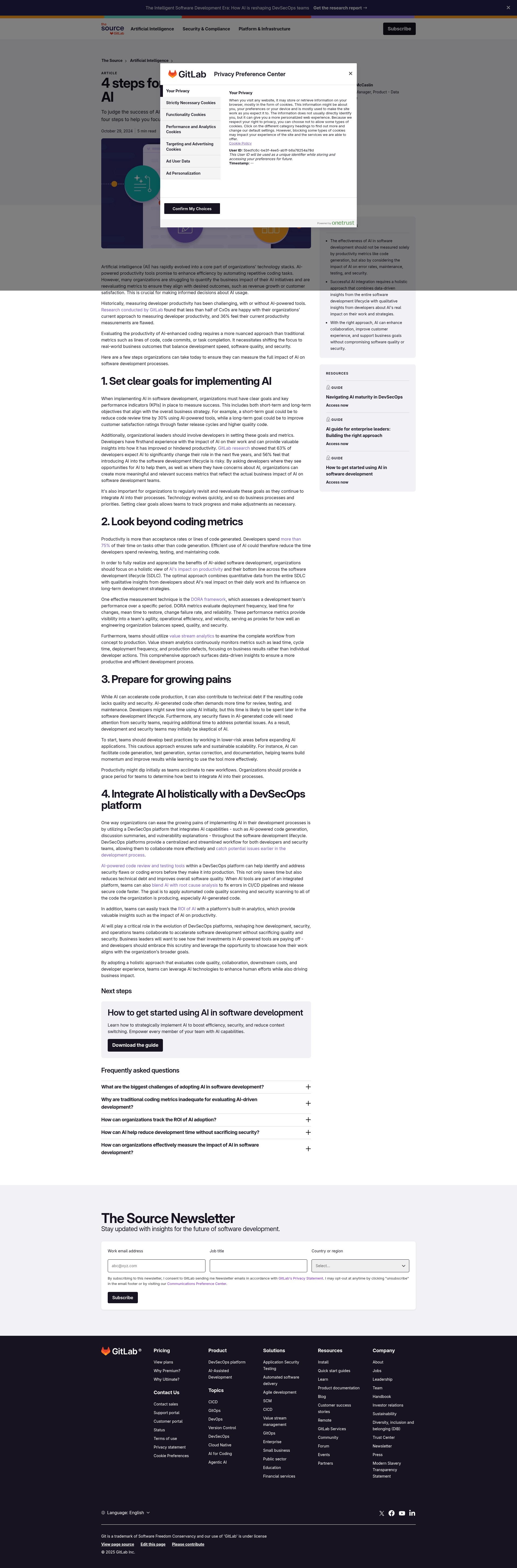 Landing Page