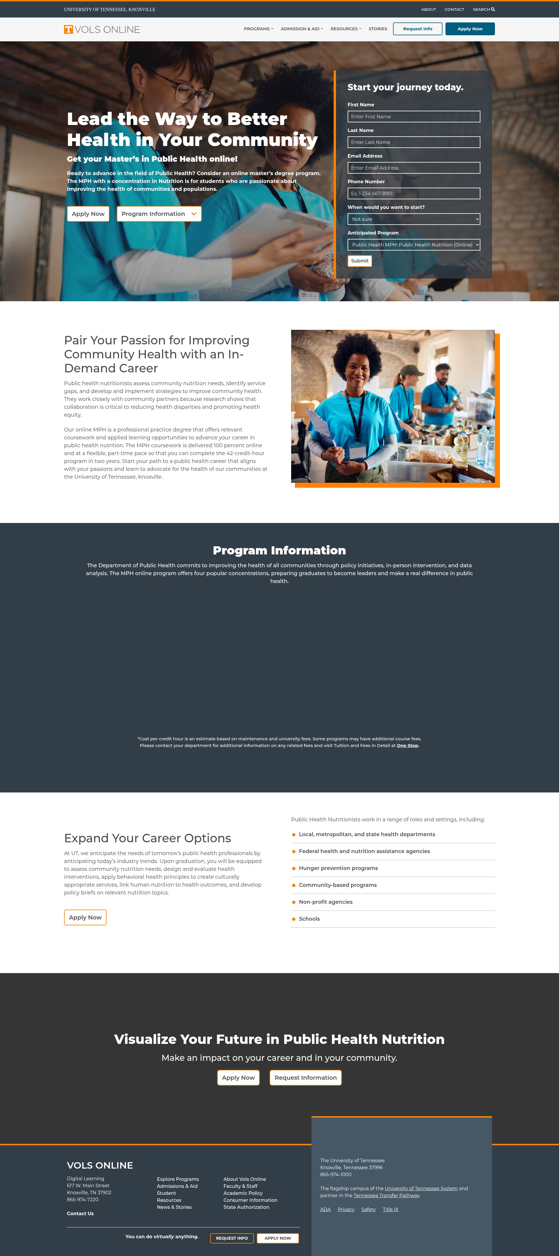 Landing Page