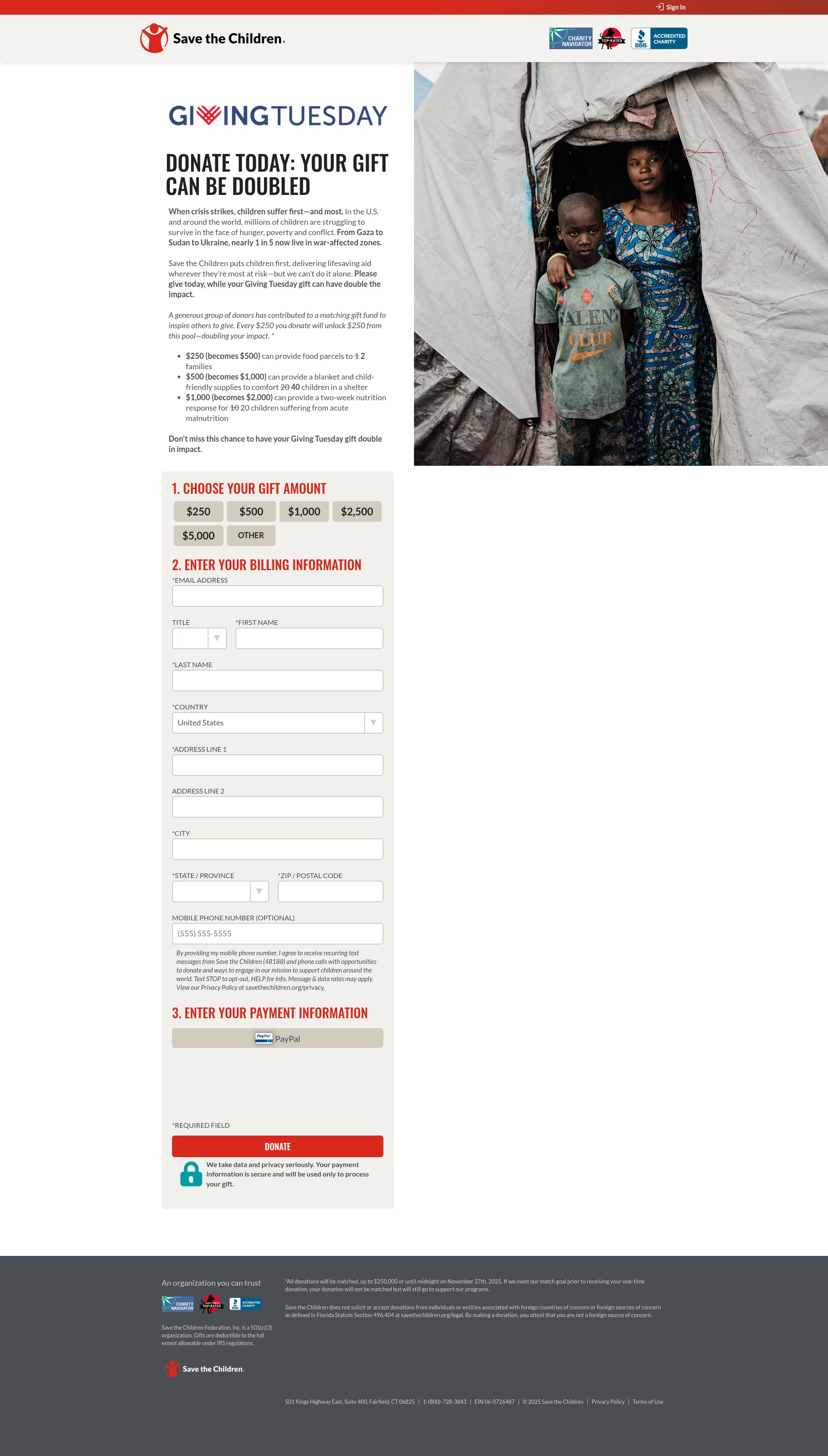 Landing Page