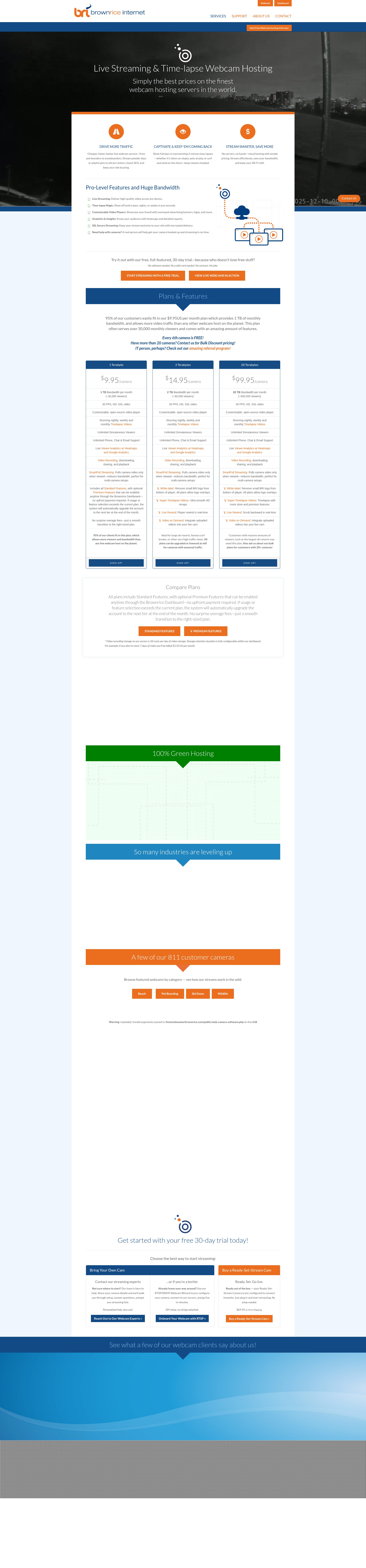 Landing Page