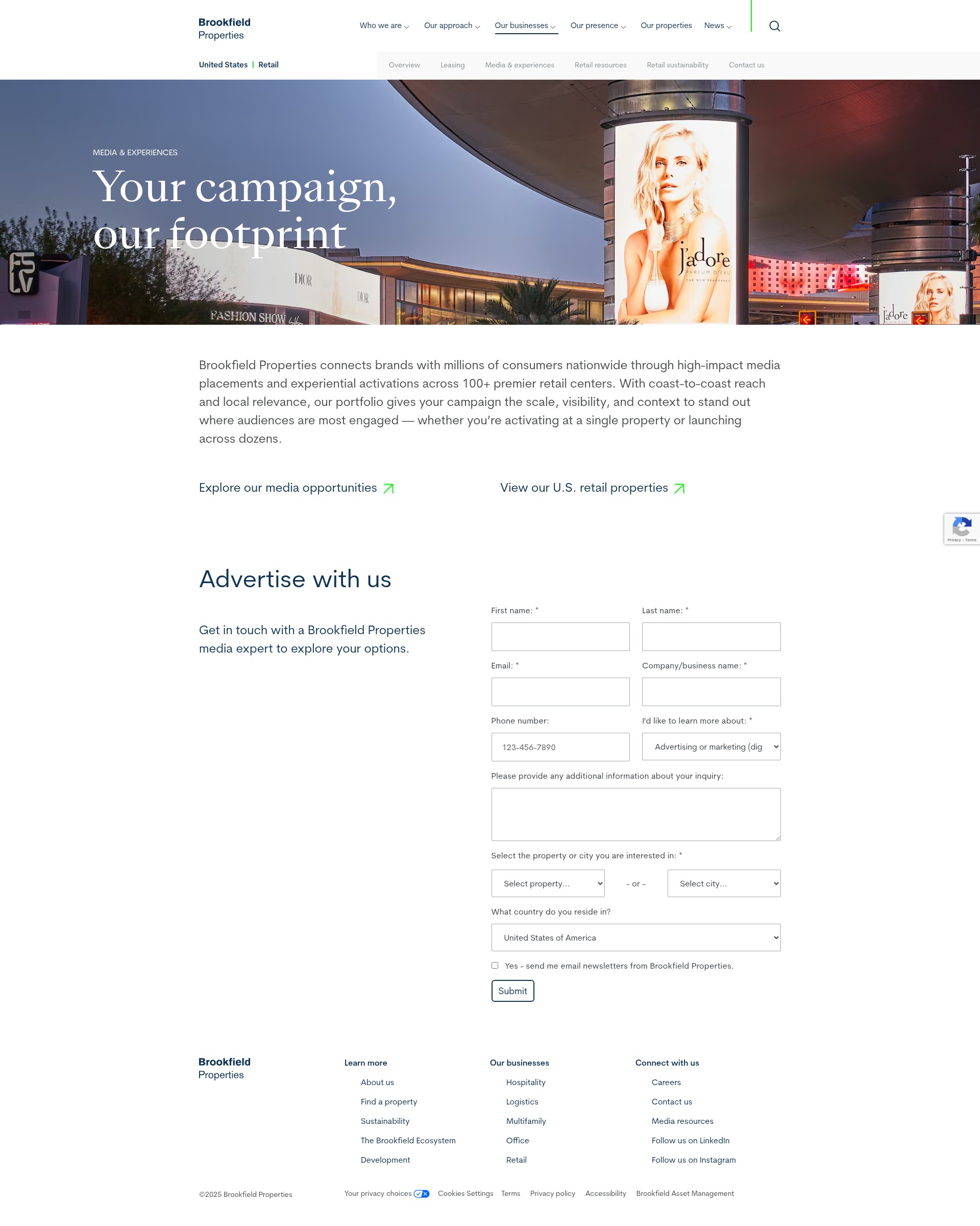 Landing Page