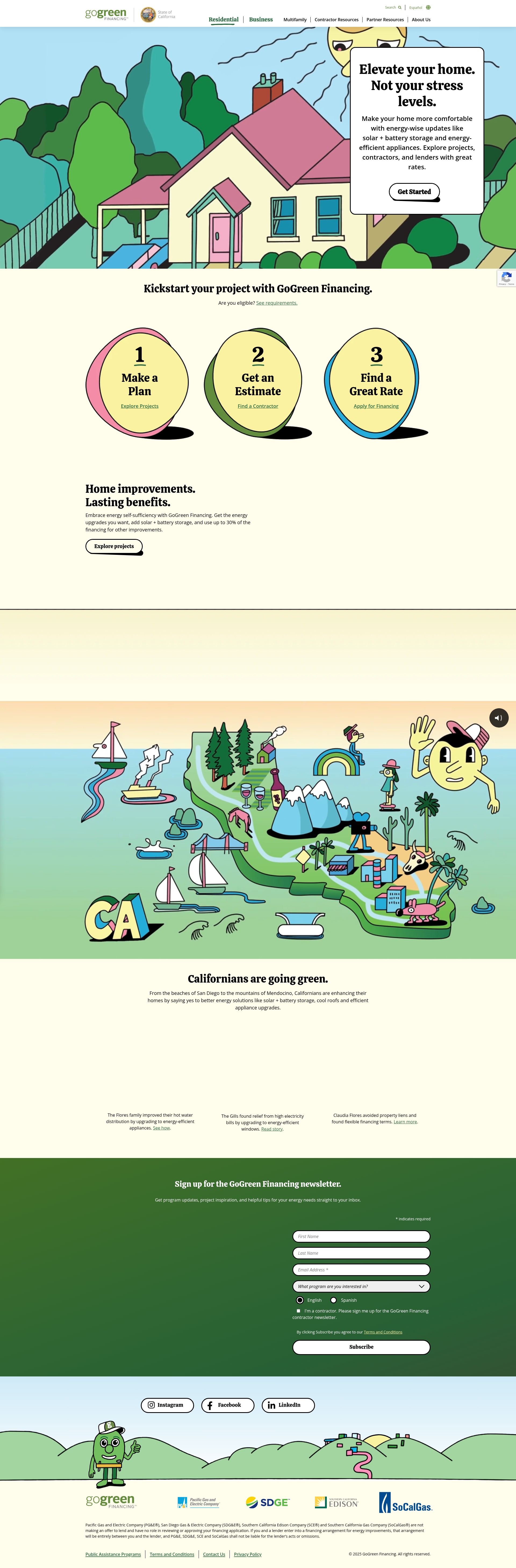 Landing Page