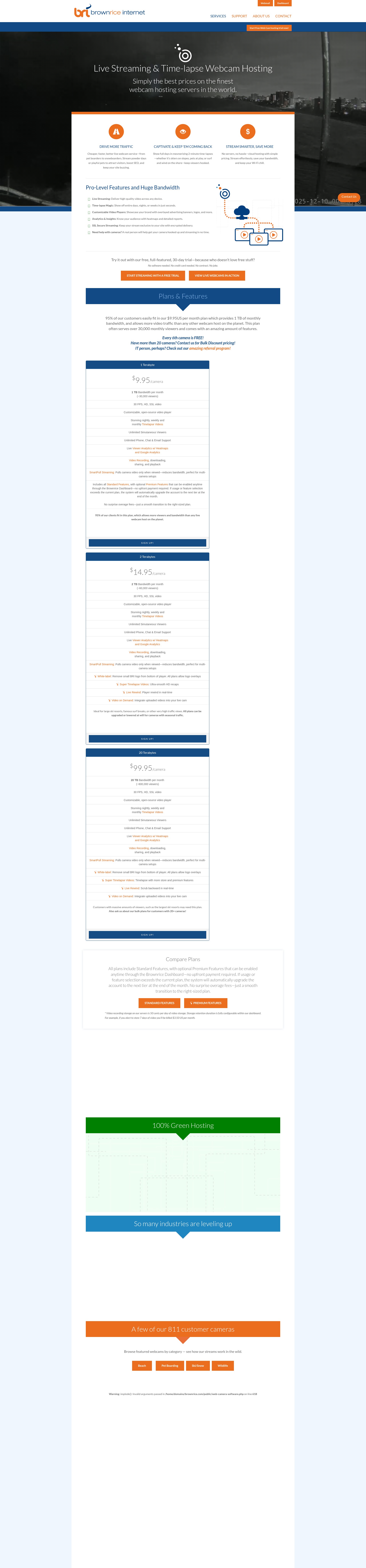 Landing Page