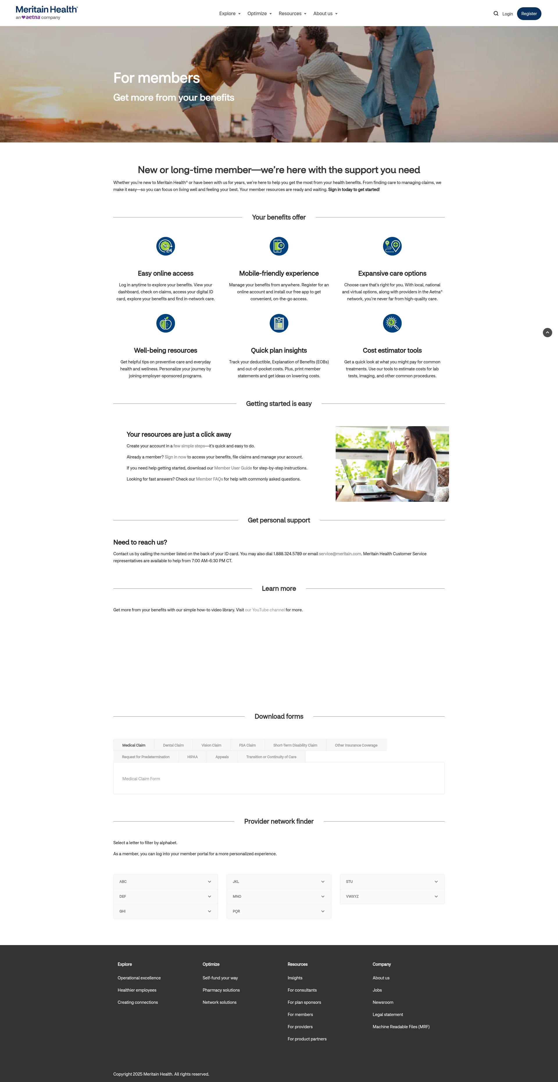 Landing Page