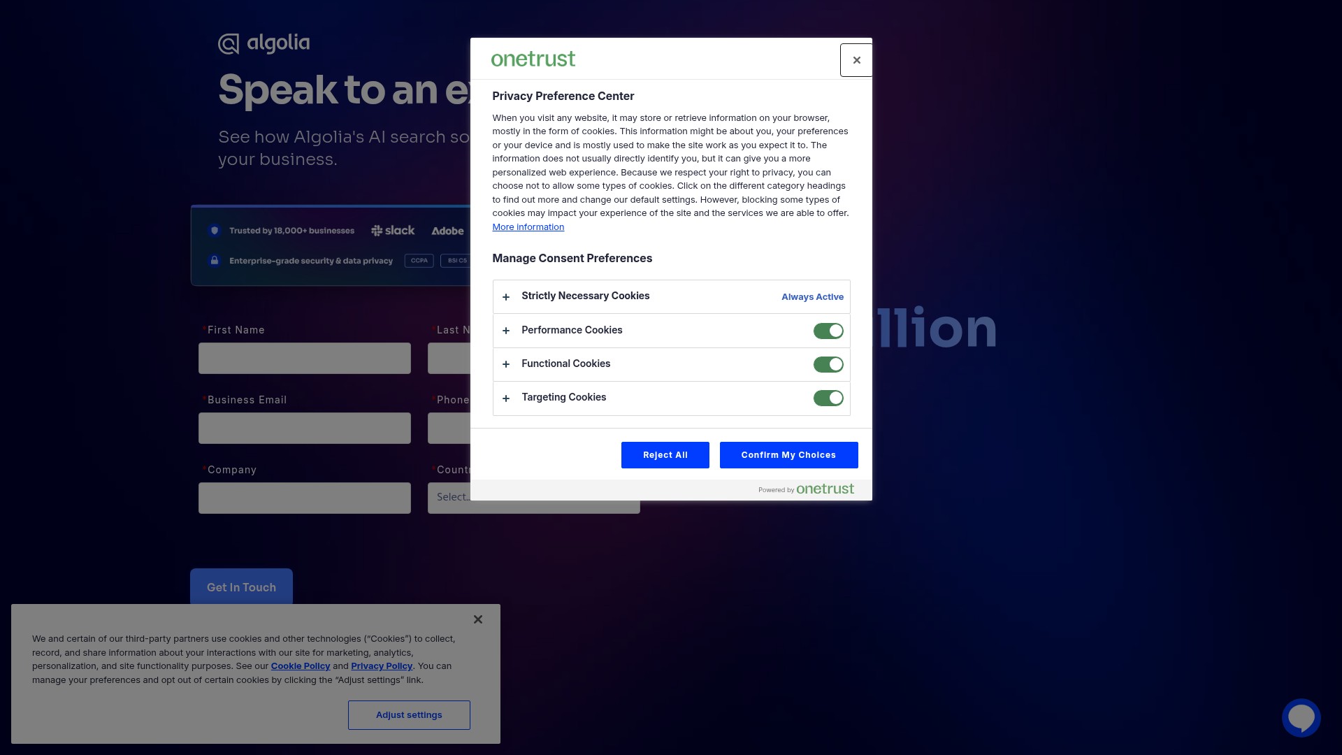 Landing Page