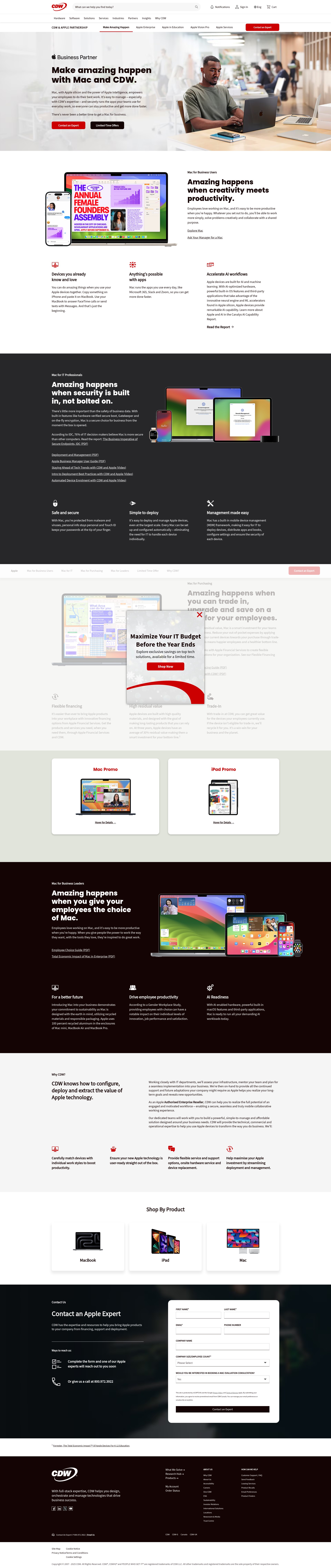 Landing Page