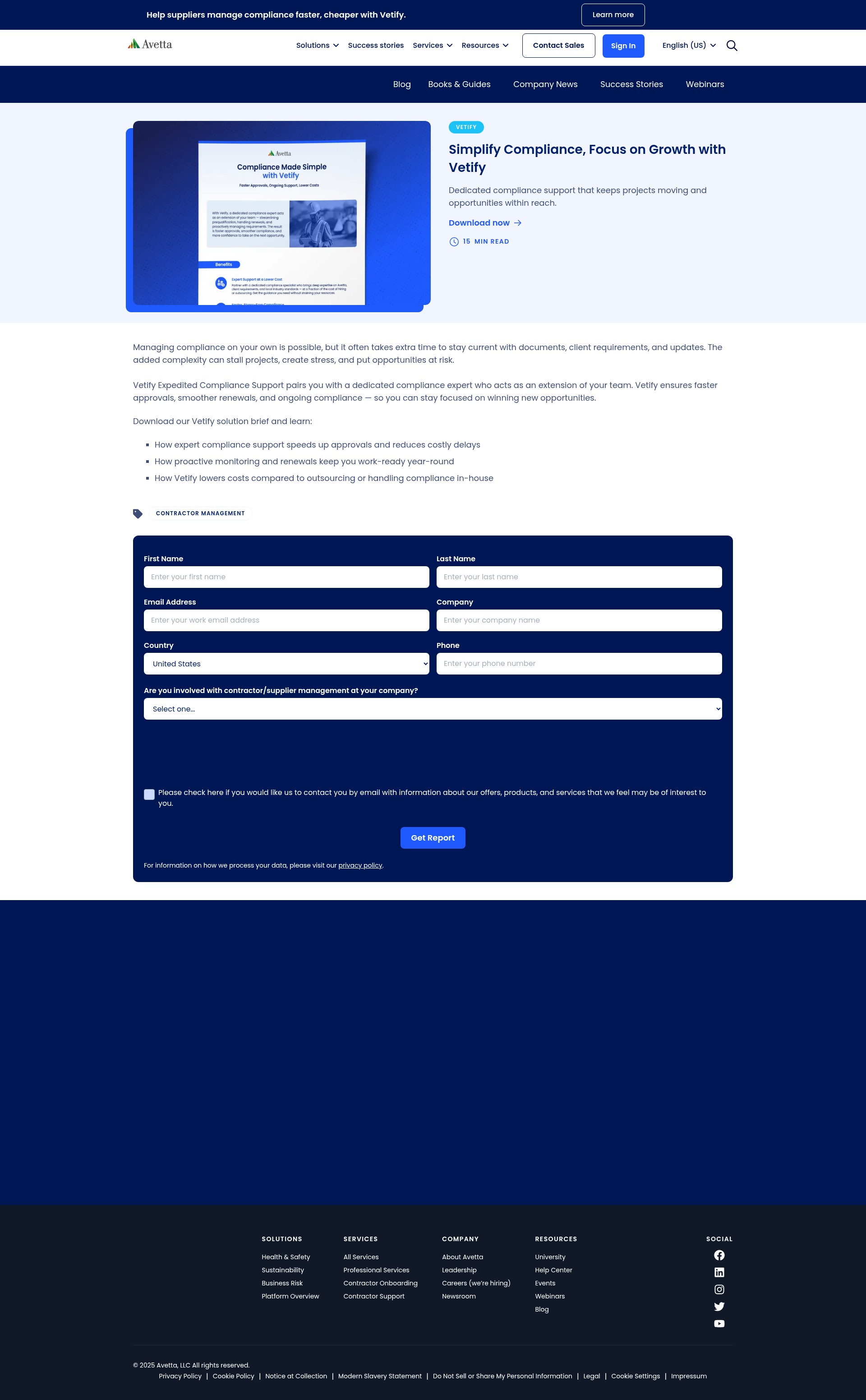 Landing Page