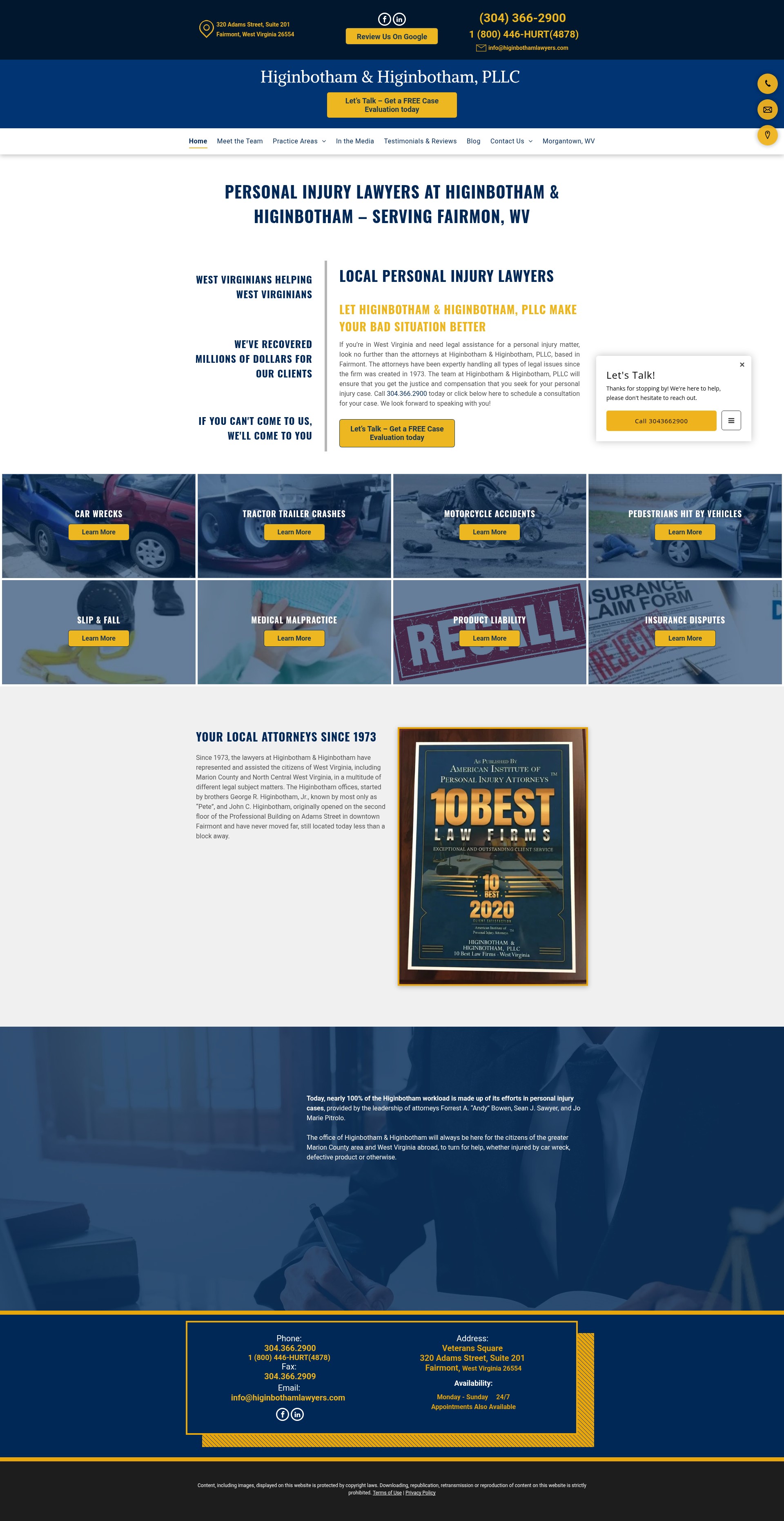 Landing Page