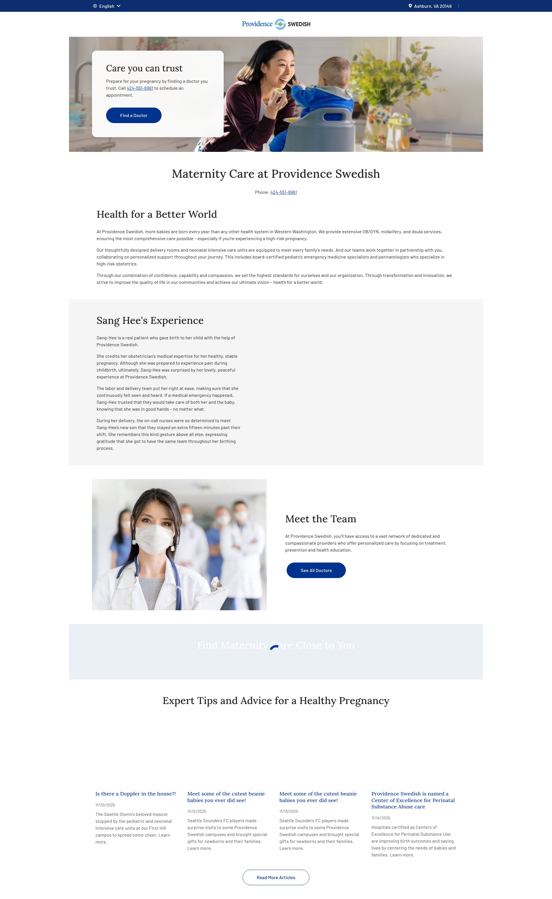 Landing Page